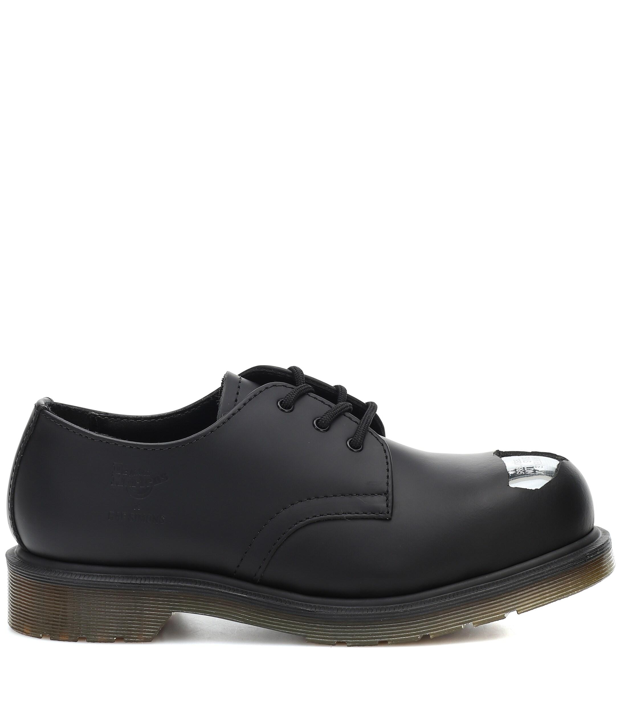value on the other hand, Bachelor Raf Simons X Dr. Martens Leather Derby Shoes in Black | Lyst