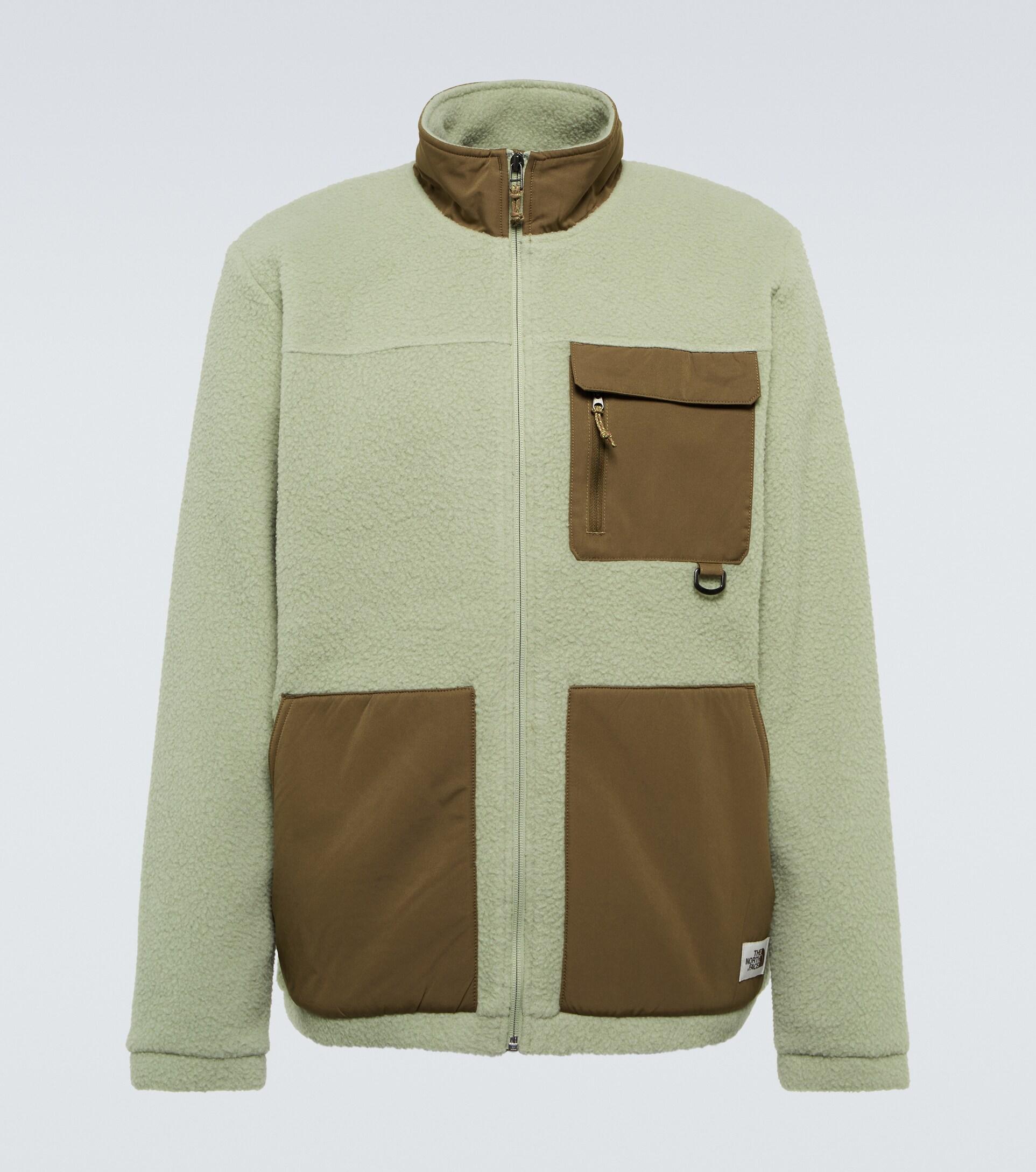 The North Face Bleaklow Fleece Jacket in Green for Men | Lyst