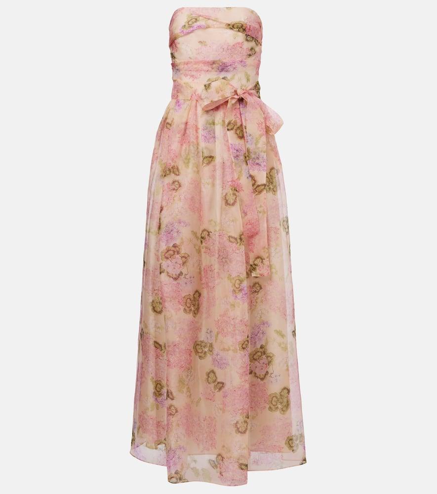マックスマーラステュディオ LISETTA シルク ビスチェ ドレス Max Mara Strapless Dresses for Women | Lyst