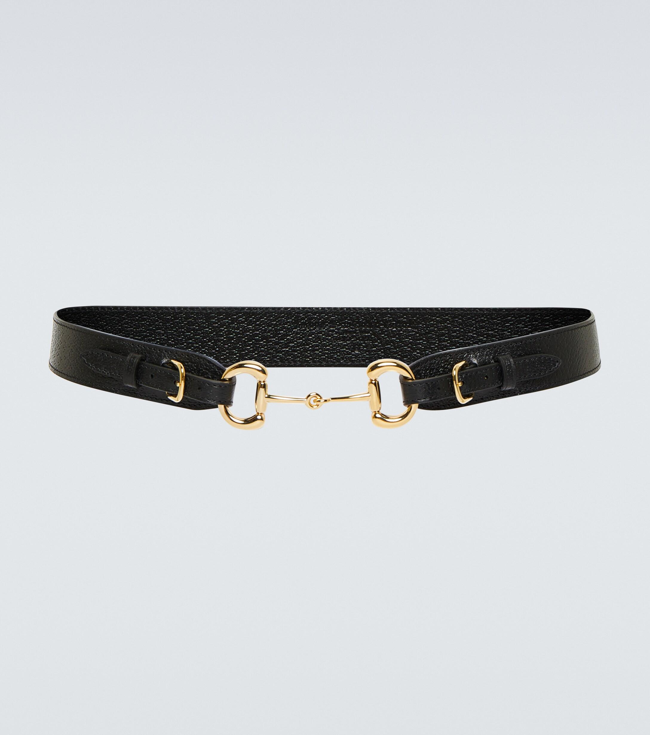 Gucci Horsebit Leather Belt in Black for Men | Lyst Australia