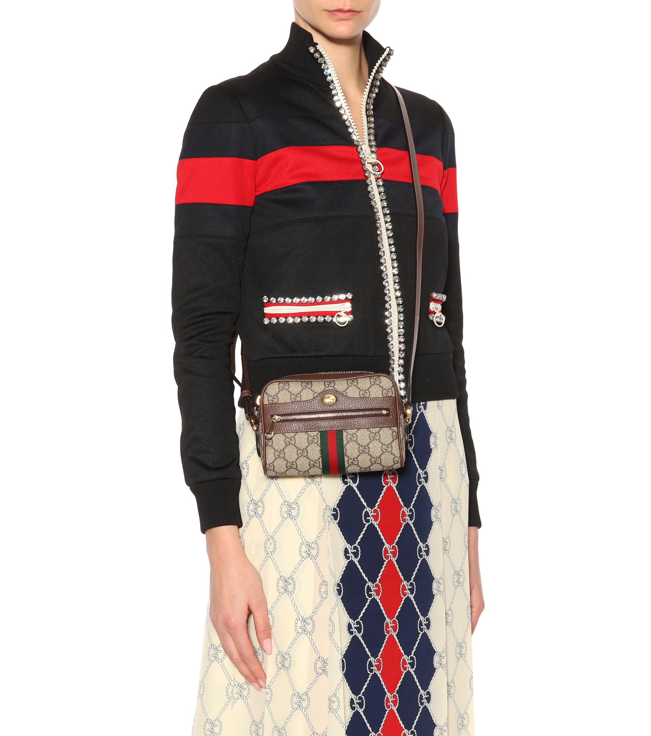 ophidia small gg supreme shoulder bag