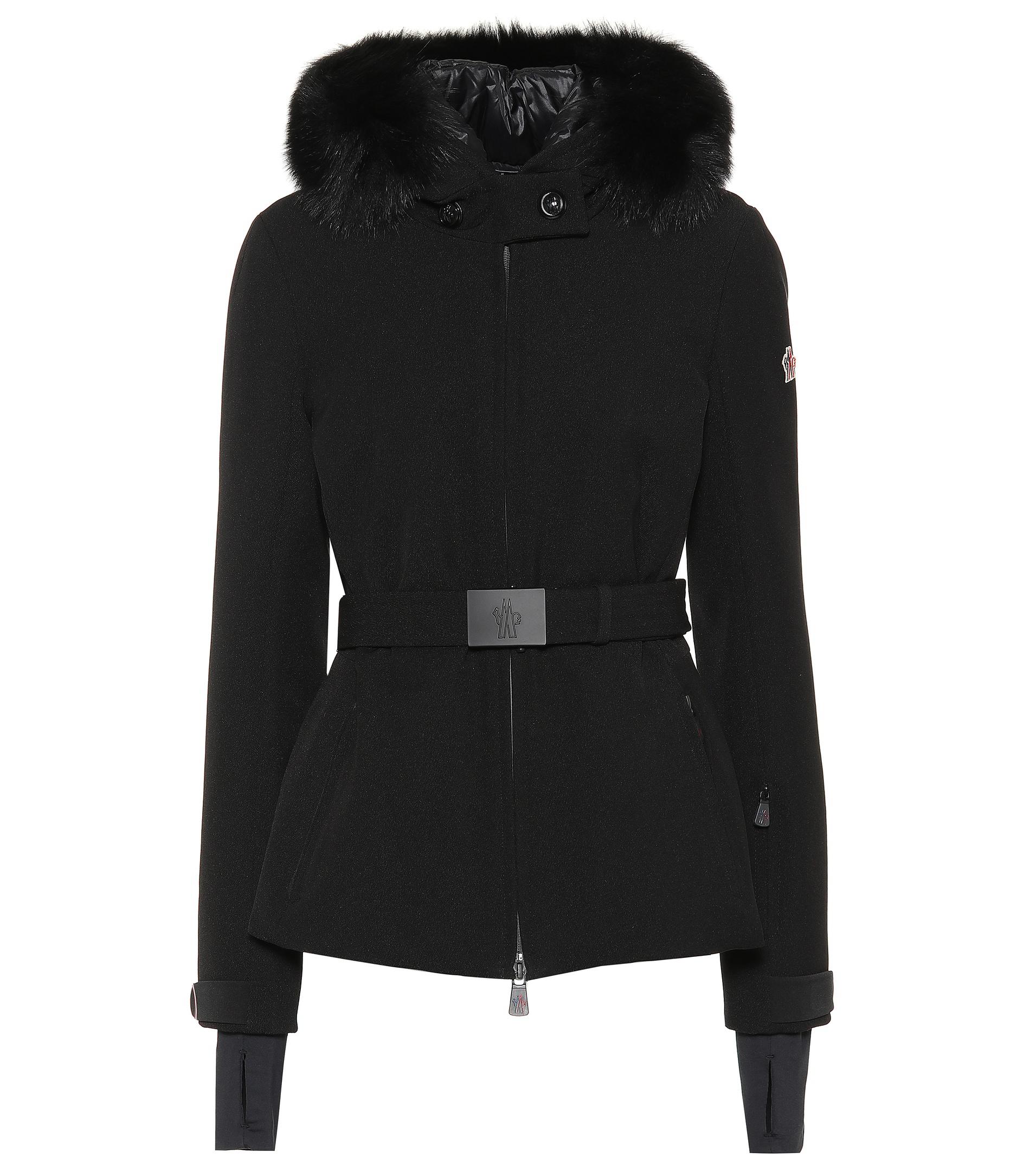 3 MONCLER GRENOBLE Synthetic Bauges Fur-trimmed Down Ski Jacket in Black |  Lyst