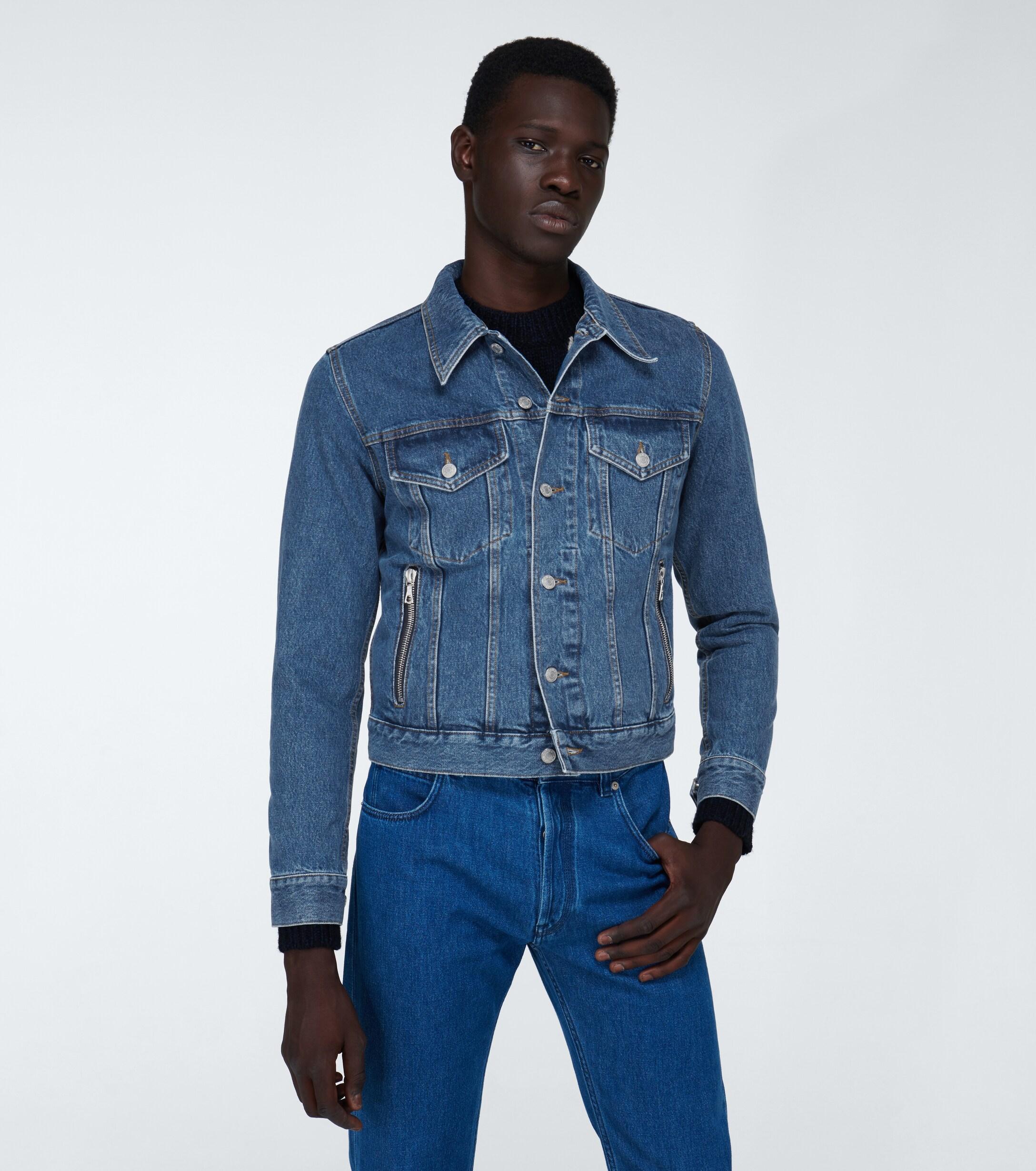 dries van noten denim jacket