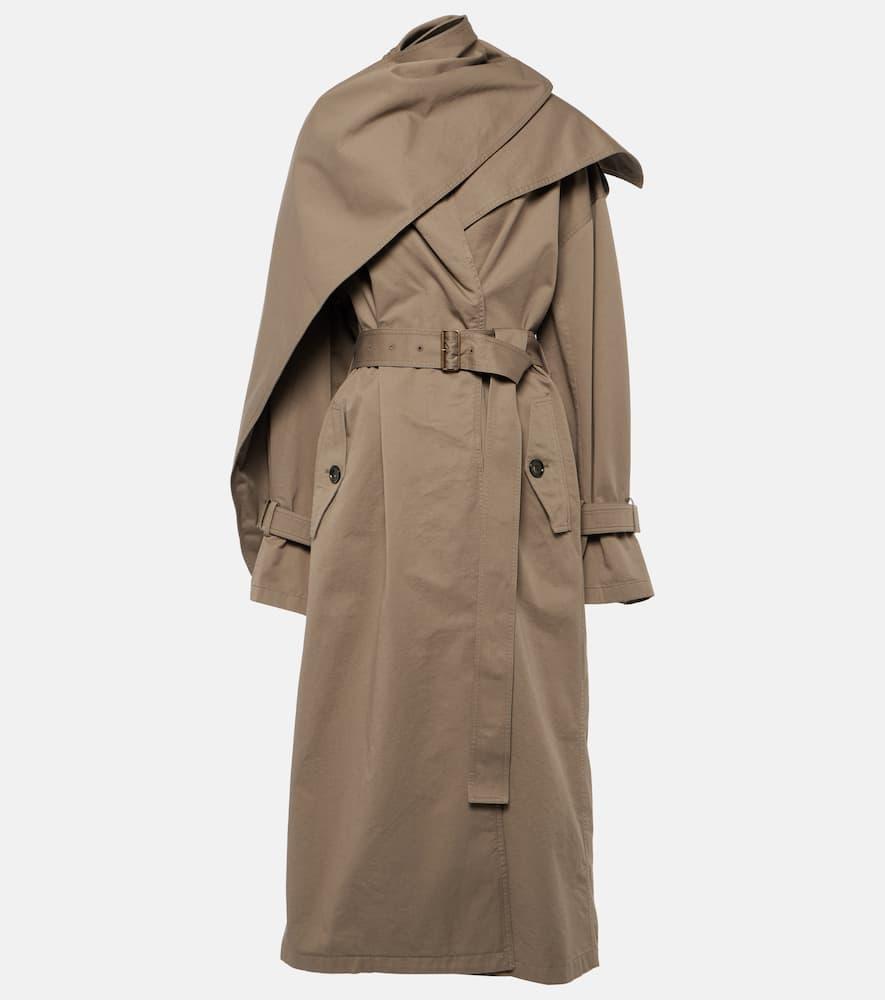 shawl trench coat