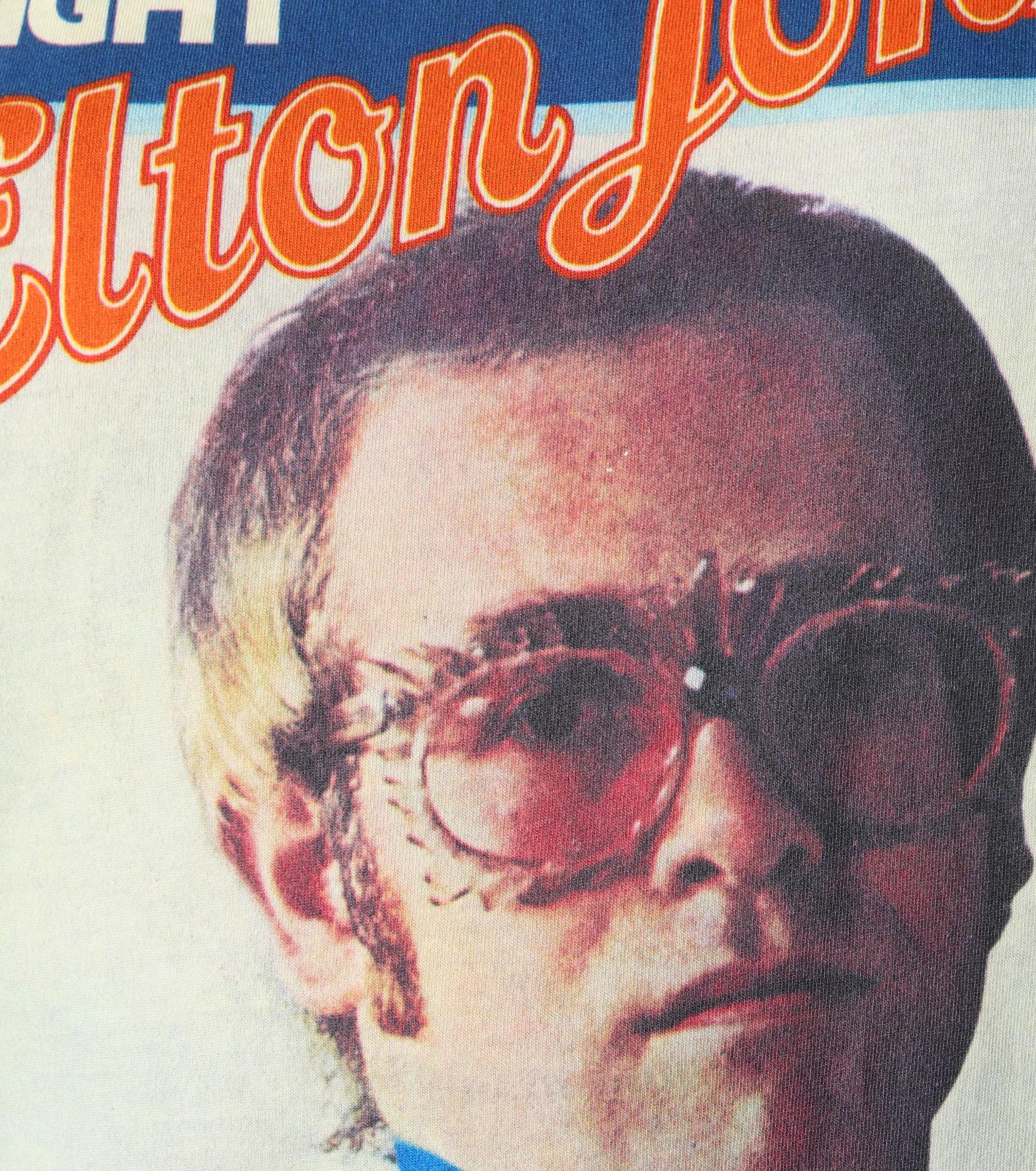 Gucci Elton John Printed T-shirt in Natural | Lyst