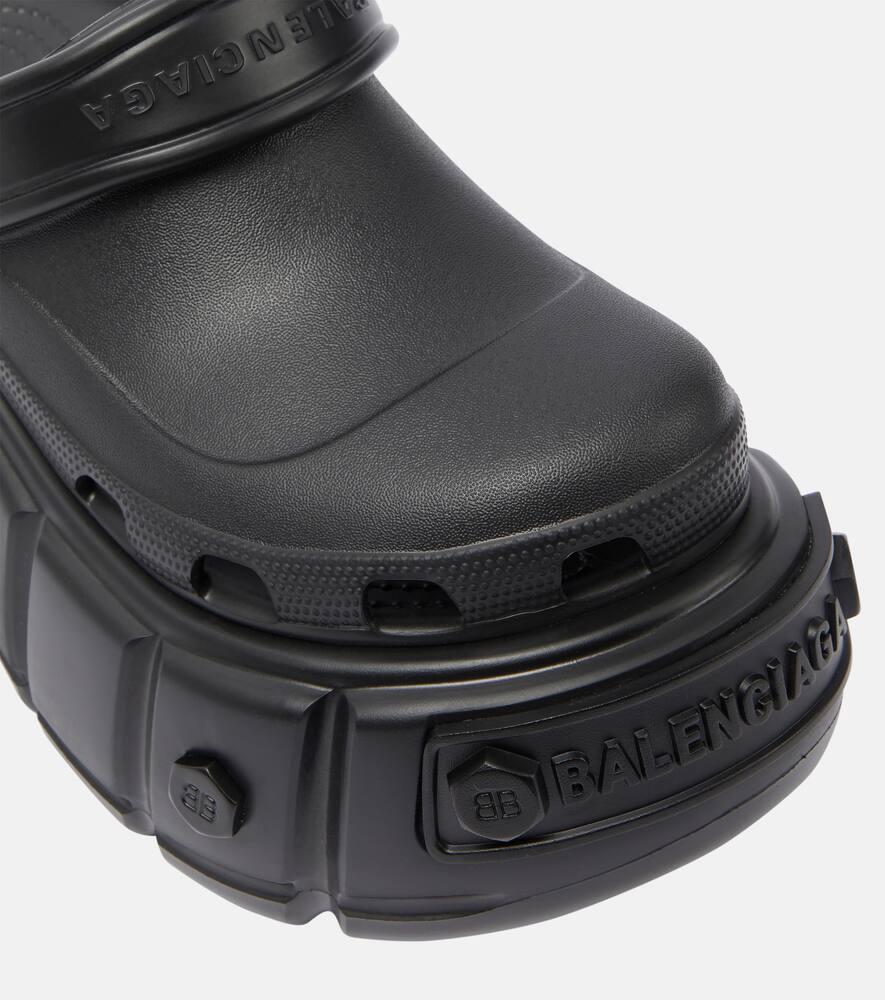 BALENCIAGA/バレンシアガ xクロックスプラットフォームスライド BALENCIAGA バレンシアガ クロックス プラットフォーム サンダル