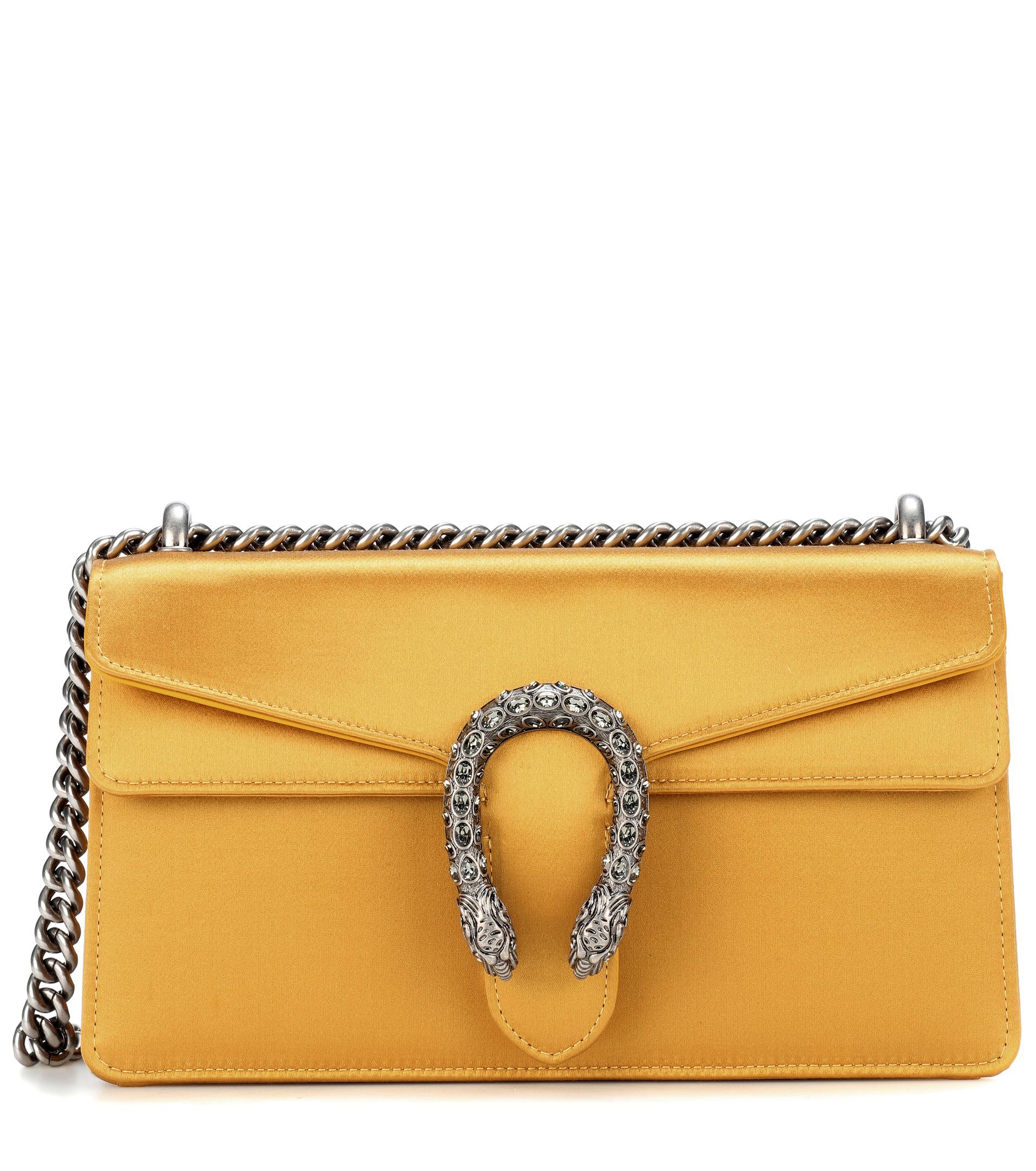 Gucci Dionysus Mini Shoulder Bag Yellow -
