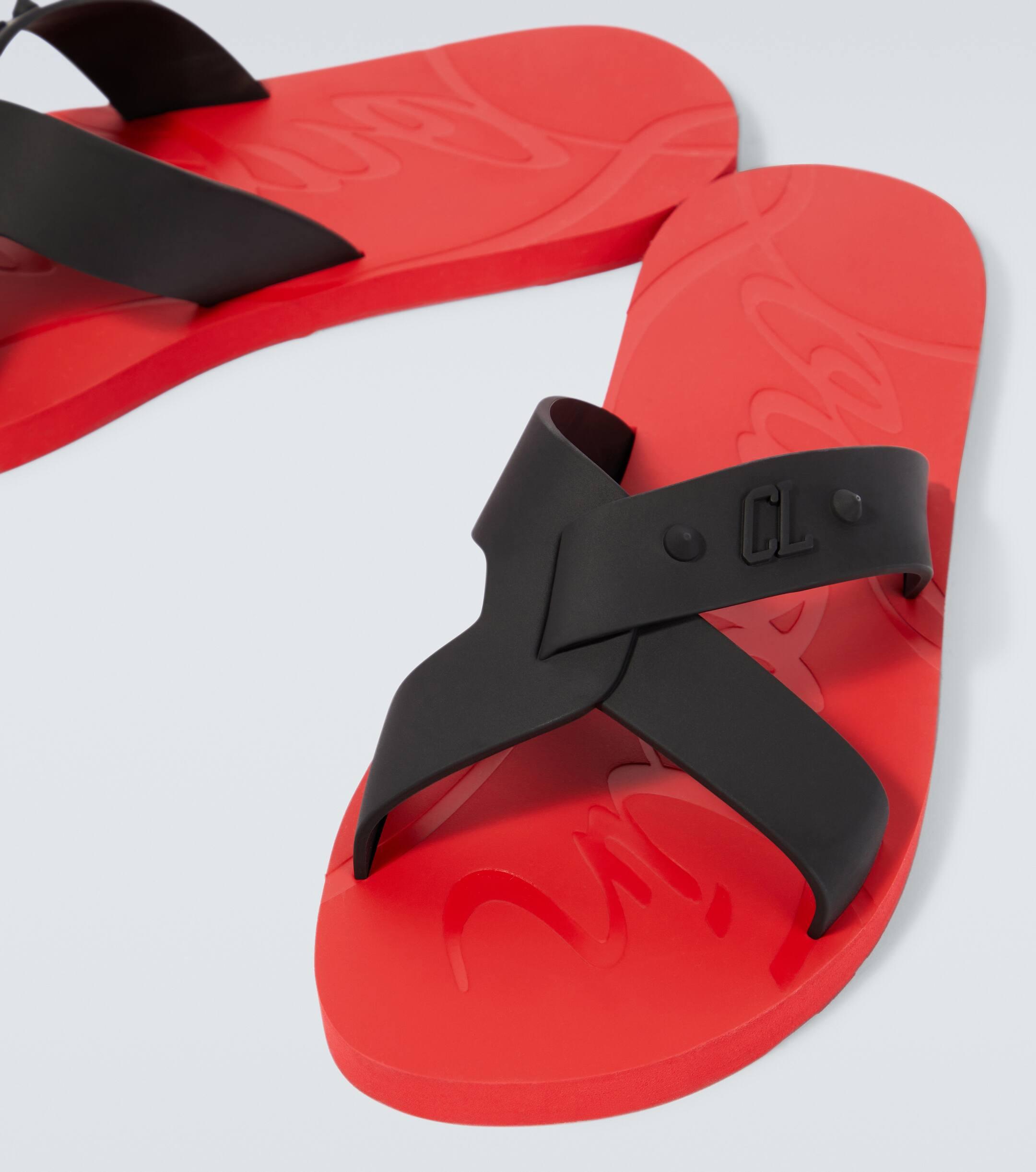 Louboutin mens outlet sliders
