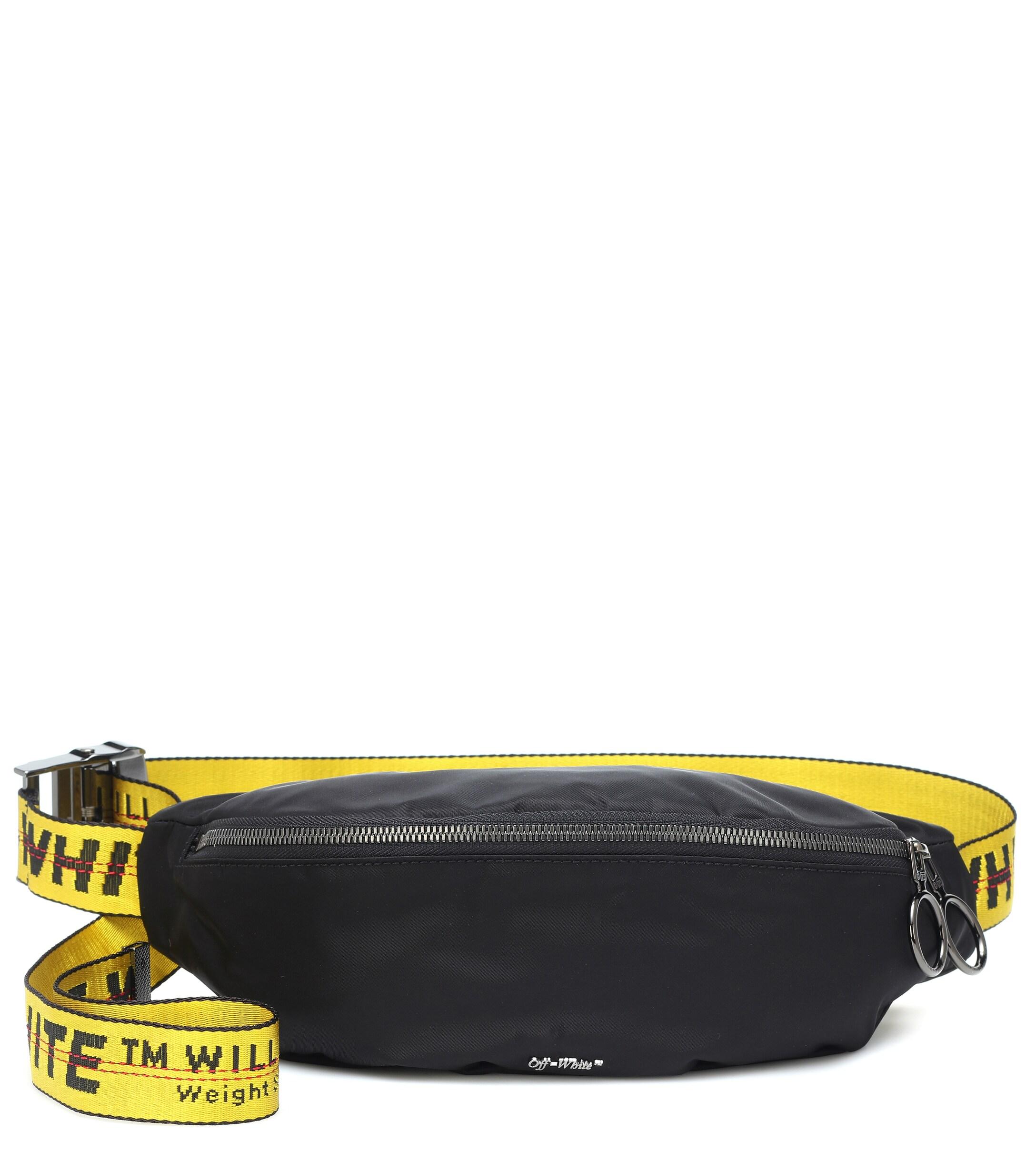 OffWhite c/o Virgil Abloh Canvas Belt Bag in Black Lyst