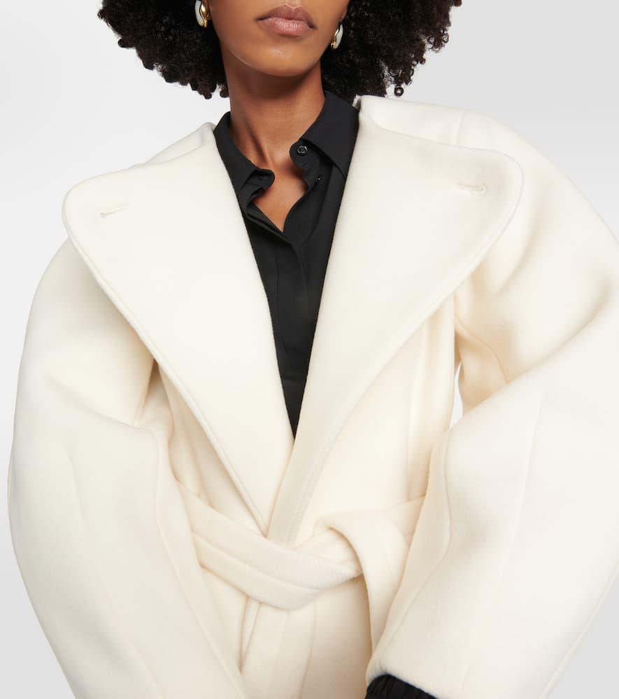 【関税&送料込】Chloe White Cotton Blend Blazer CHLOÉ Ribbed wool blazer | THE OUTNET