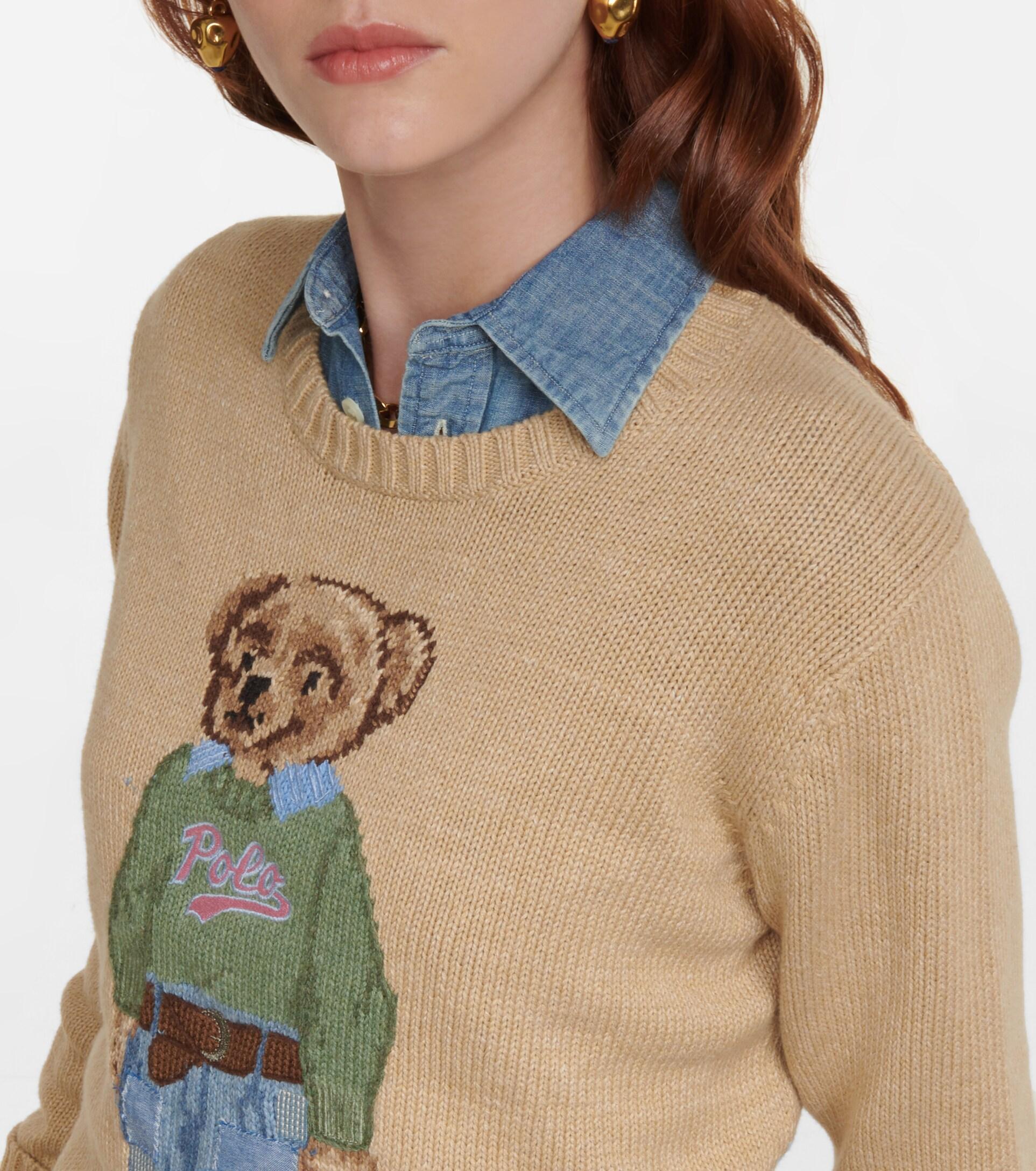 Ralph Lauren Cotton Sweaters in Beige 