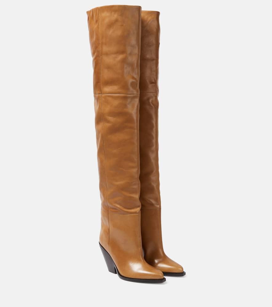 Liesel leather boots