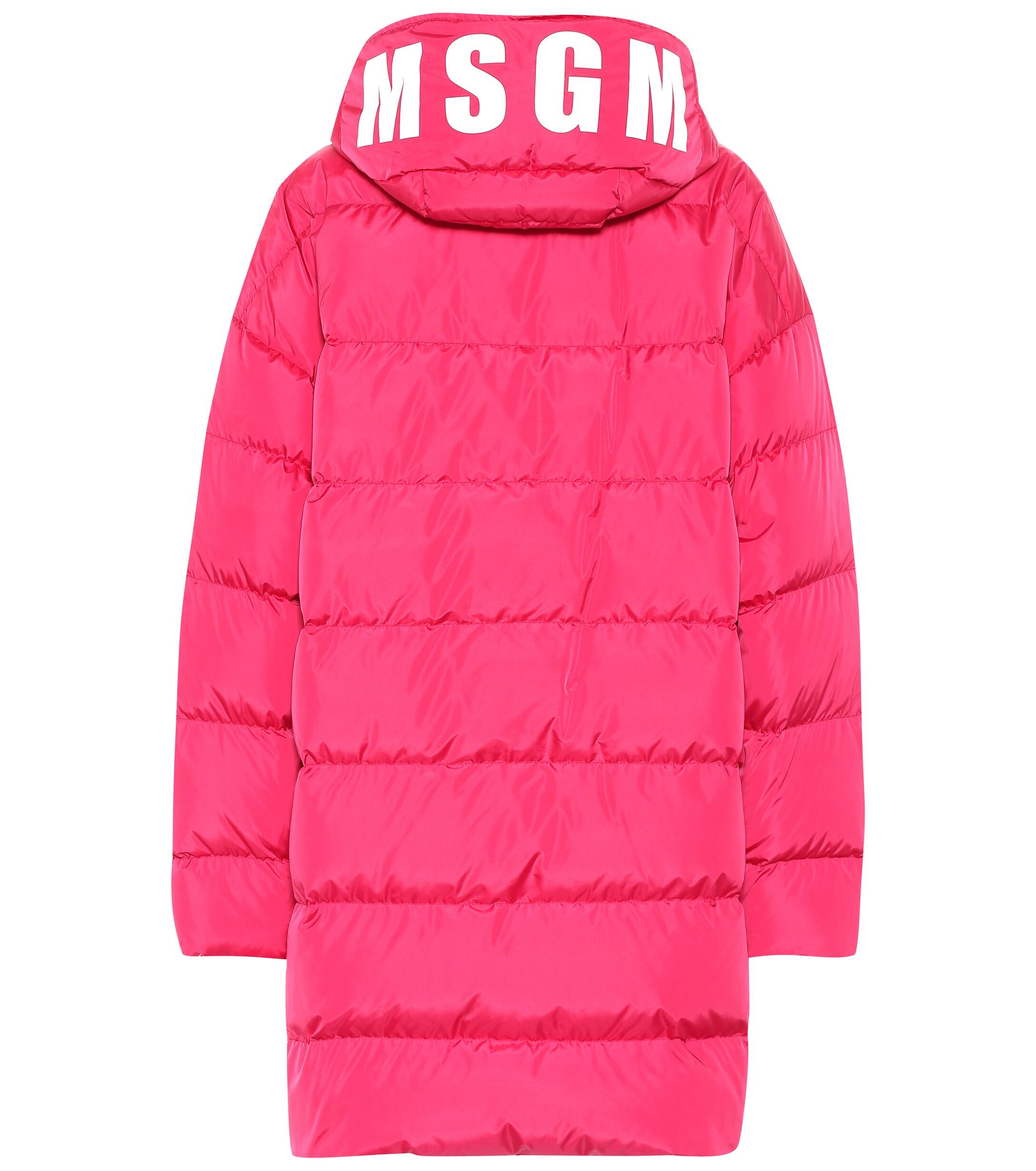 msgm down coat