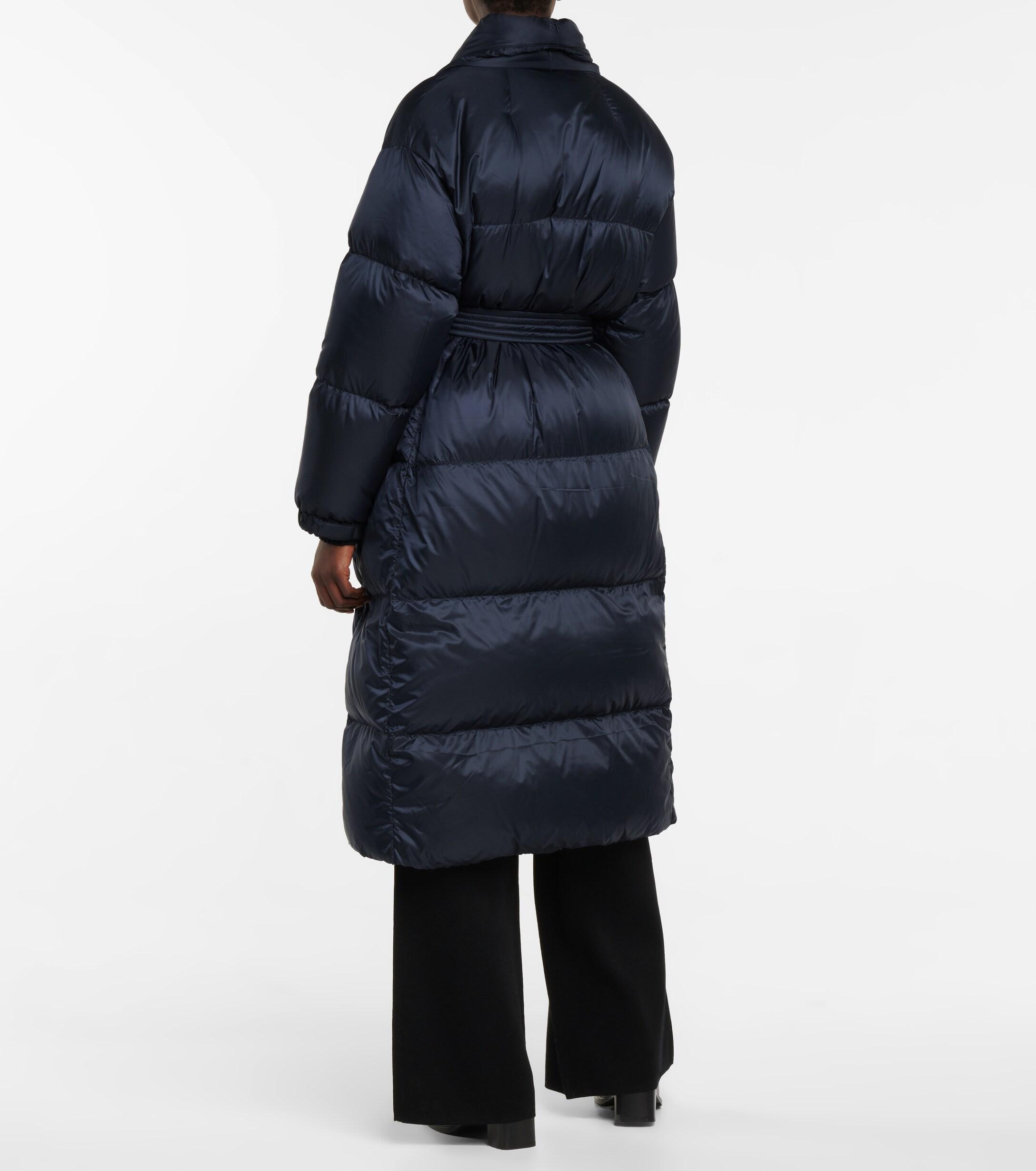 Max Mara Synthetic The Cube Seic Puffer Coat in Blue | Lyst