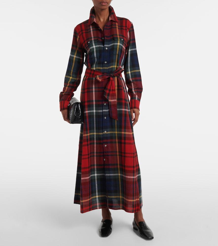 ralph lauren plaid shirt dress Girls Cotton in Pink | Designer Girls' Shirt Dress this midi shirt dress by Polo Ralph Lauren reinvents the codes with femininity Polo Ralph Lauren A LINE