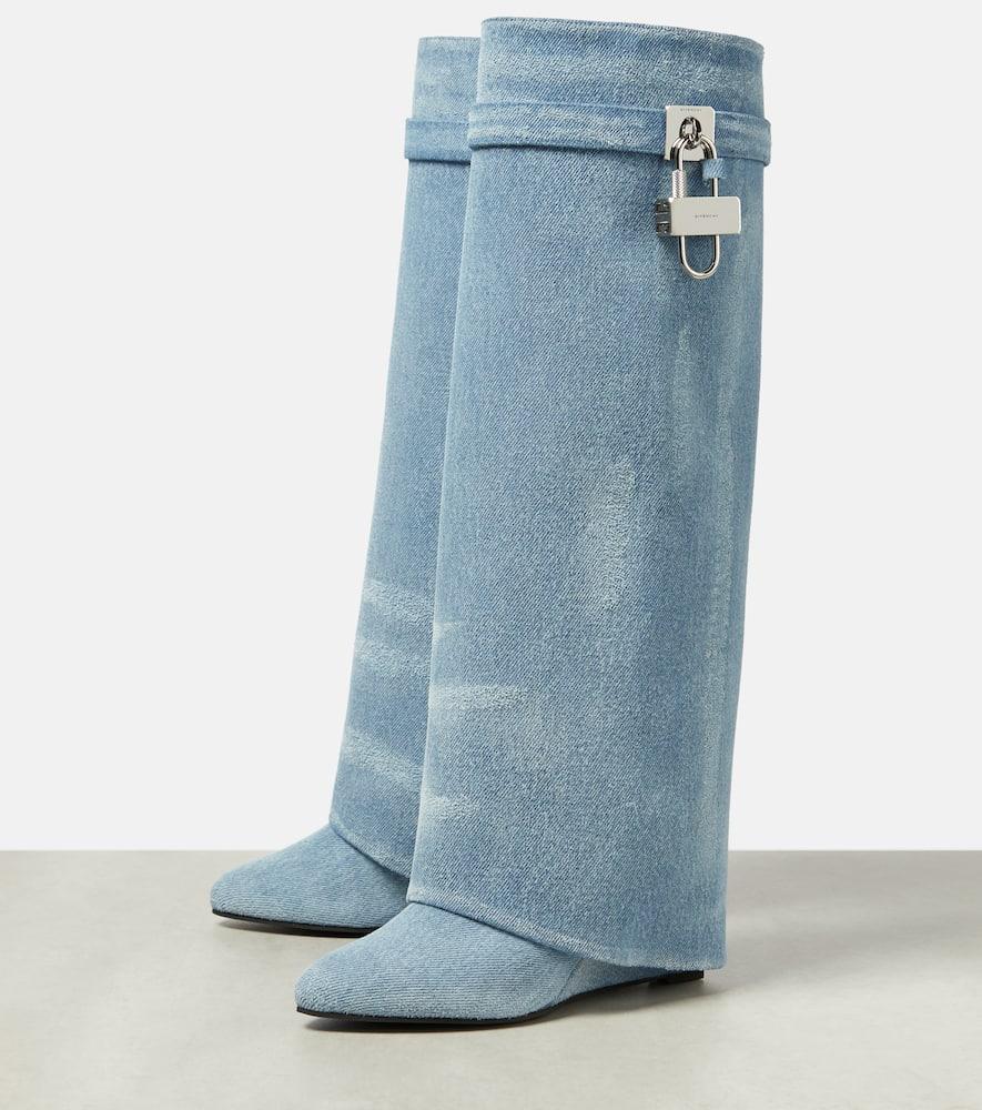 Givenchy blue label boots 2025