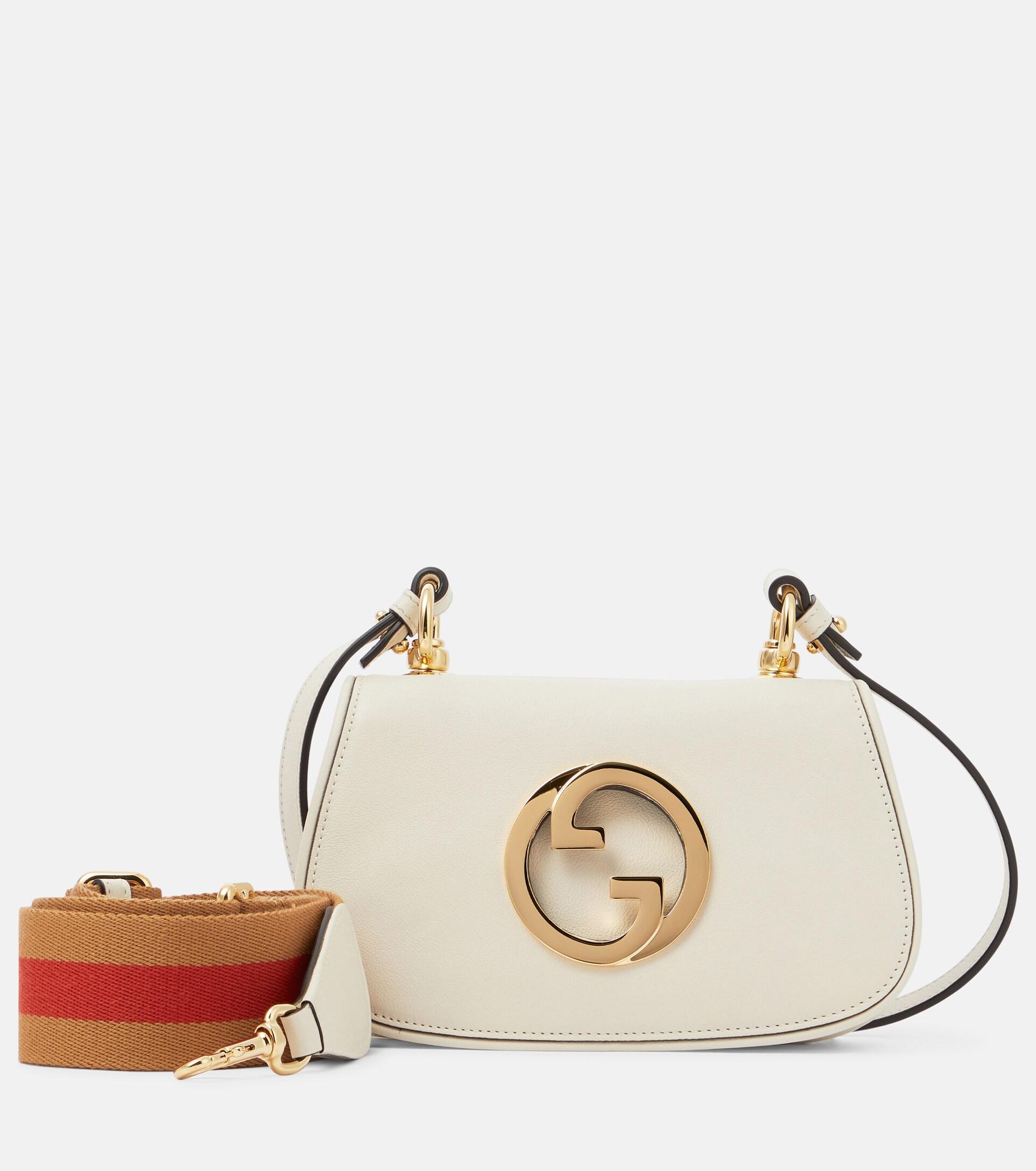 Gucci Blondie Leather Shoulder Bag Lyst