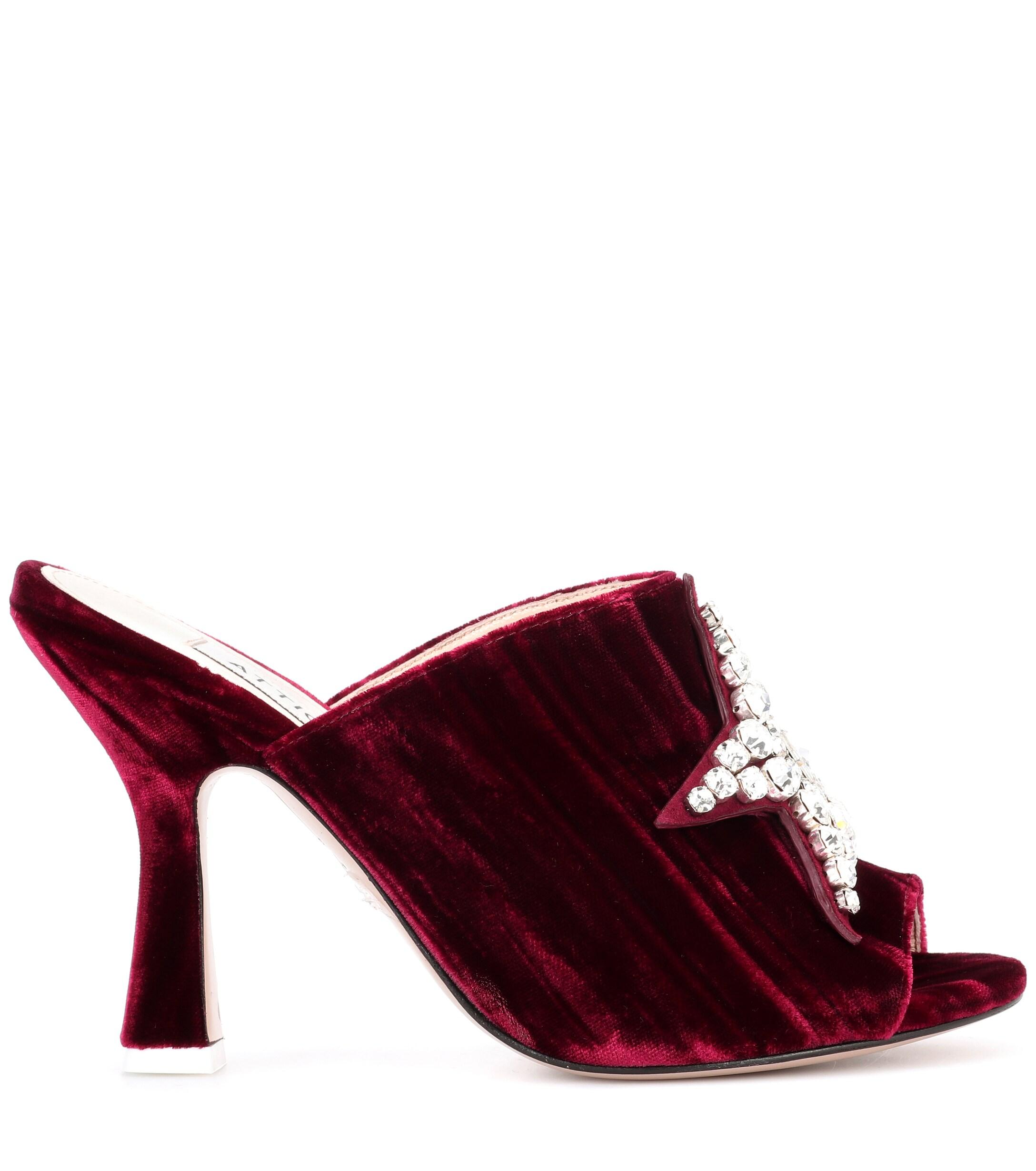velvet mules