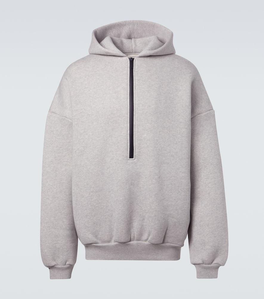 パーカー・フーディ Fear Of God Zip Grey Cotton Hoodie FEAR OF GOD ESSENTIALS zip-up Hoodie | Grey | FARFETCH