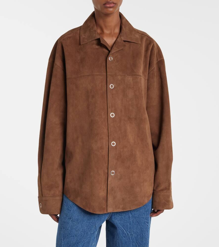 Suede Shirts for Women | Lyst