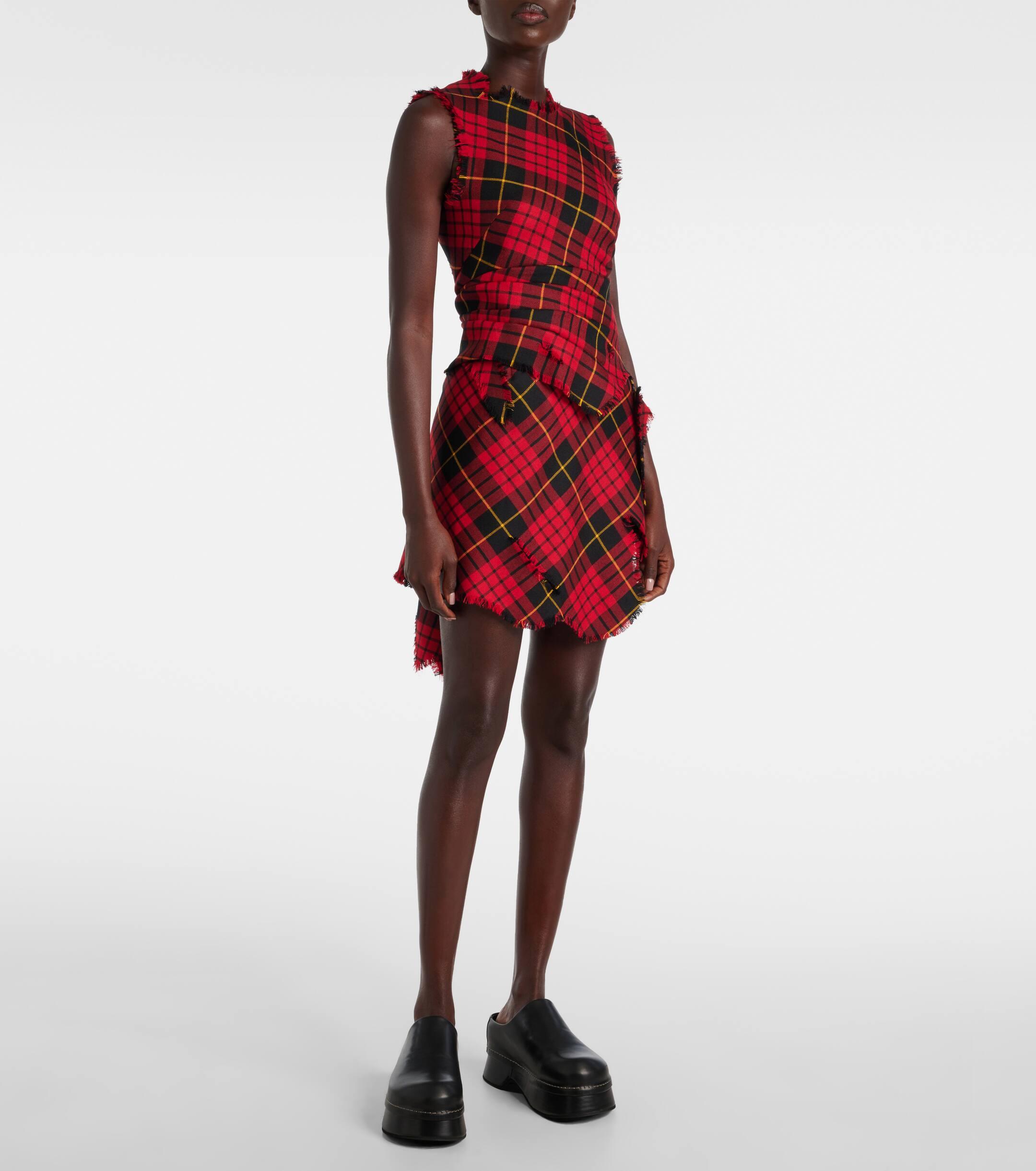【Alexander McQueen】★wool mini dress 27563007_57392526_600.jpg
