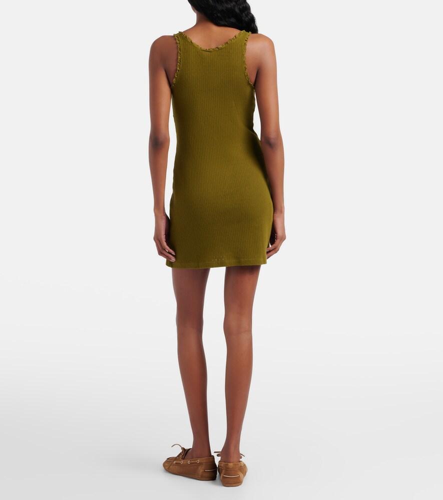 green emerald velvet dress WW50735] Miu Miu