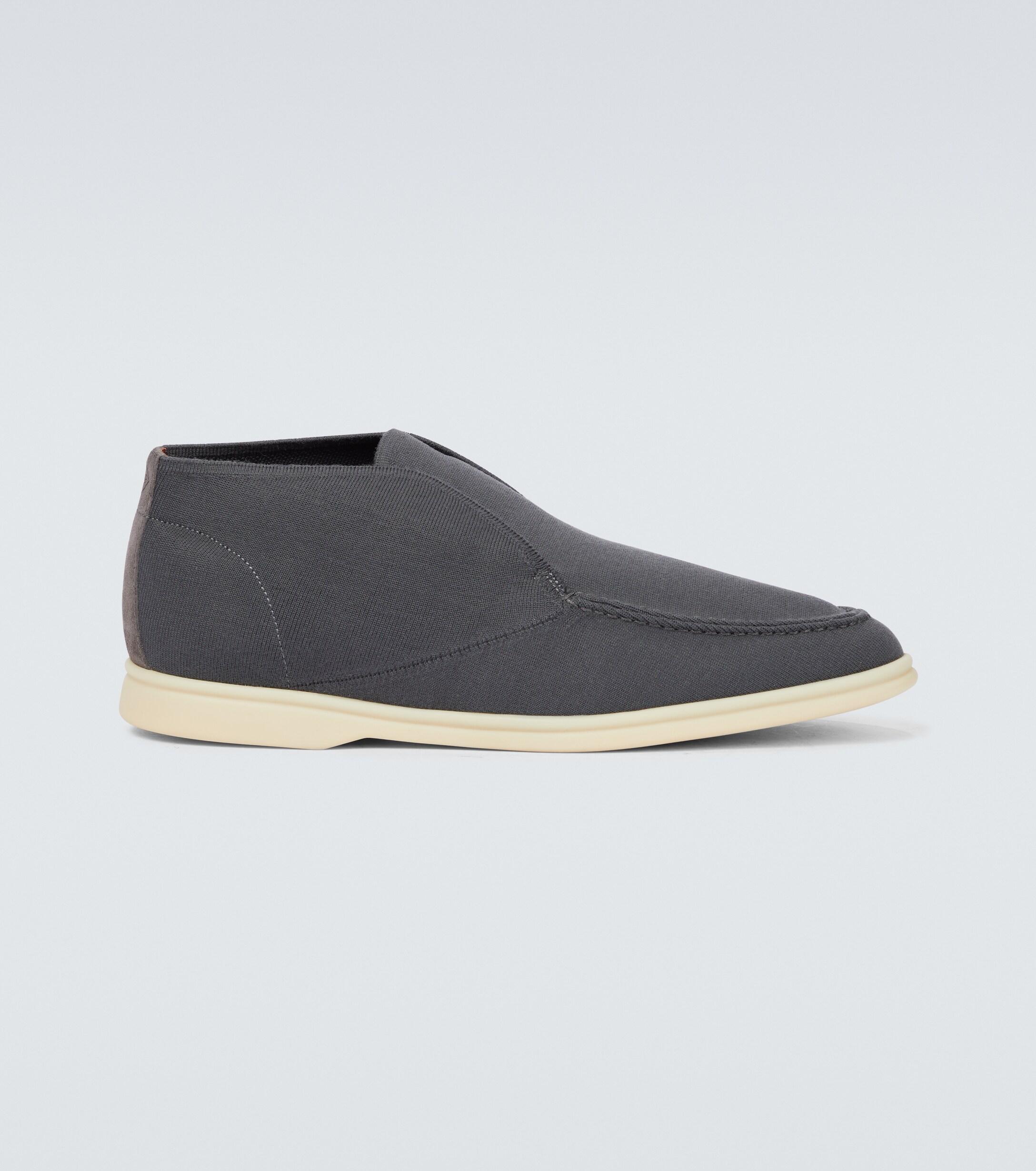 Loro Piana Open Walk Knitted Ankle Boots for Men | Lyst