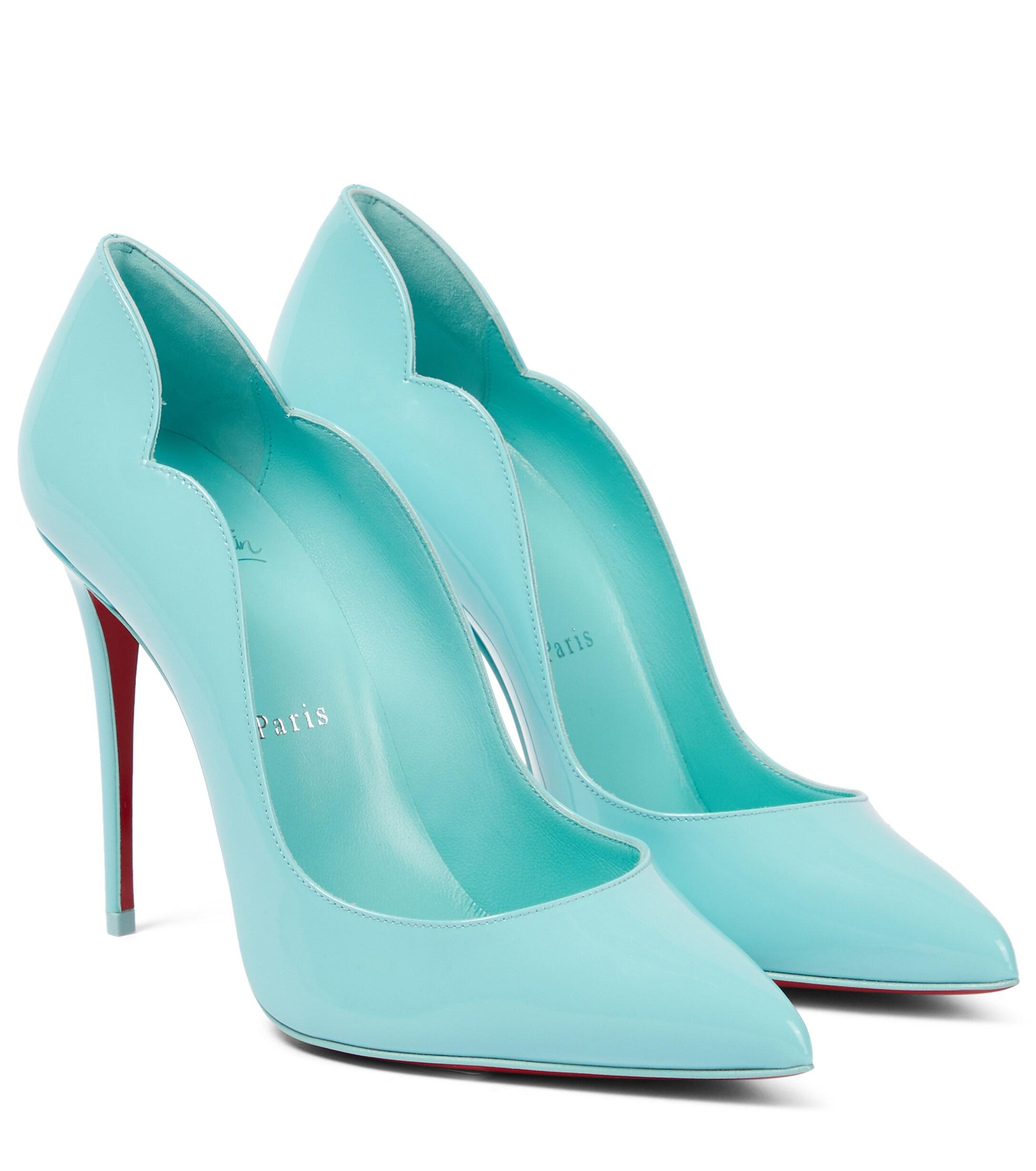 Christian Louboutin Hot Chick 100 Patent Leather Pumps | Lyst Canada