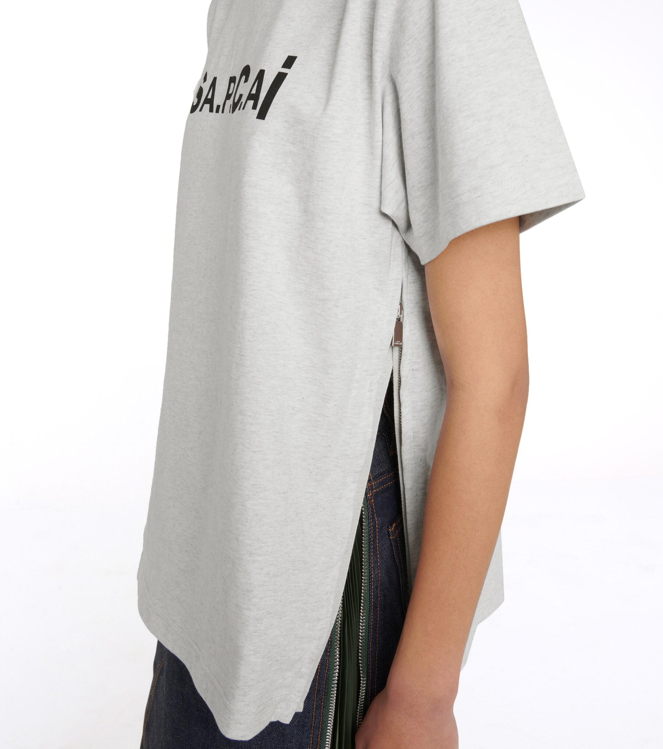 A.P.C. X Sacai Kiyo Cotton T-shirt in Grey (Gray) - Lyst