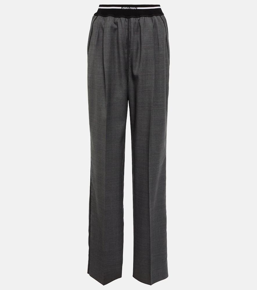 数々の賞を受賞 Miu Miu 00s Linen Wide Pants パンツ