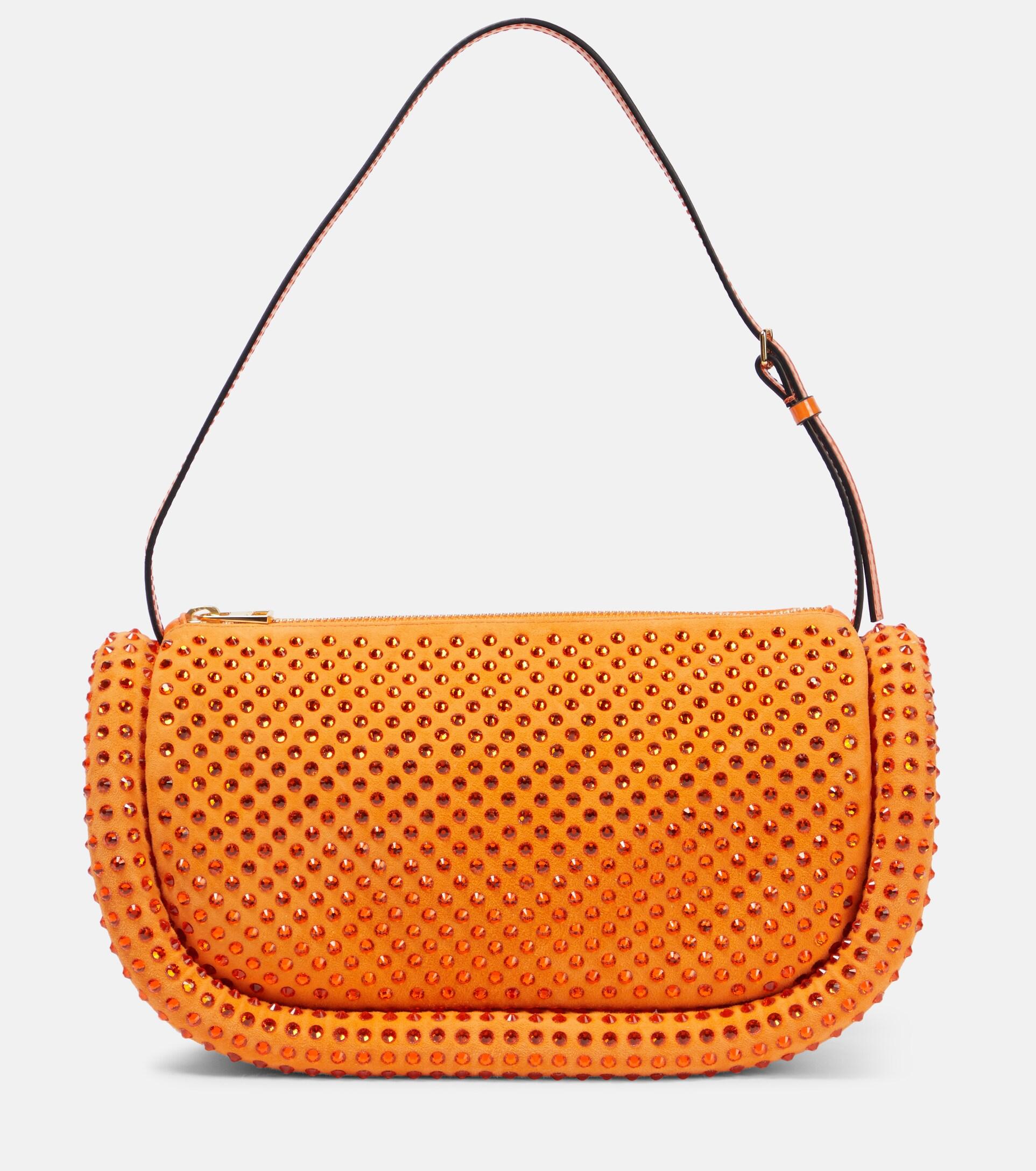 JW Anderson Bumper15 Suede Shoulder Bag in Orange Lyst
