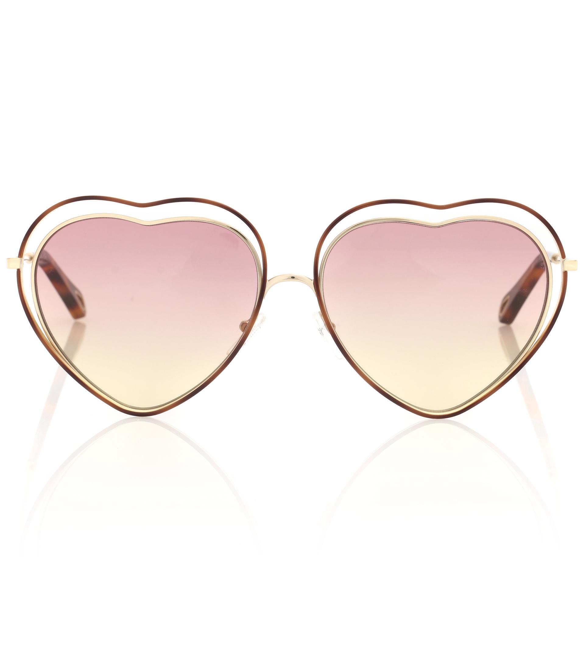 Chloé Sonnenbrille Poppy in Pink | Lyst DE