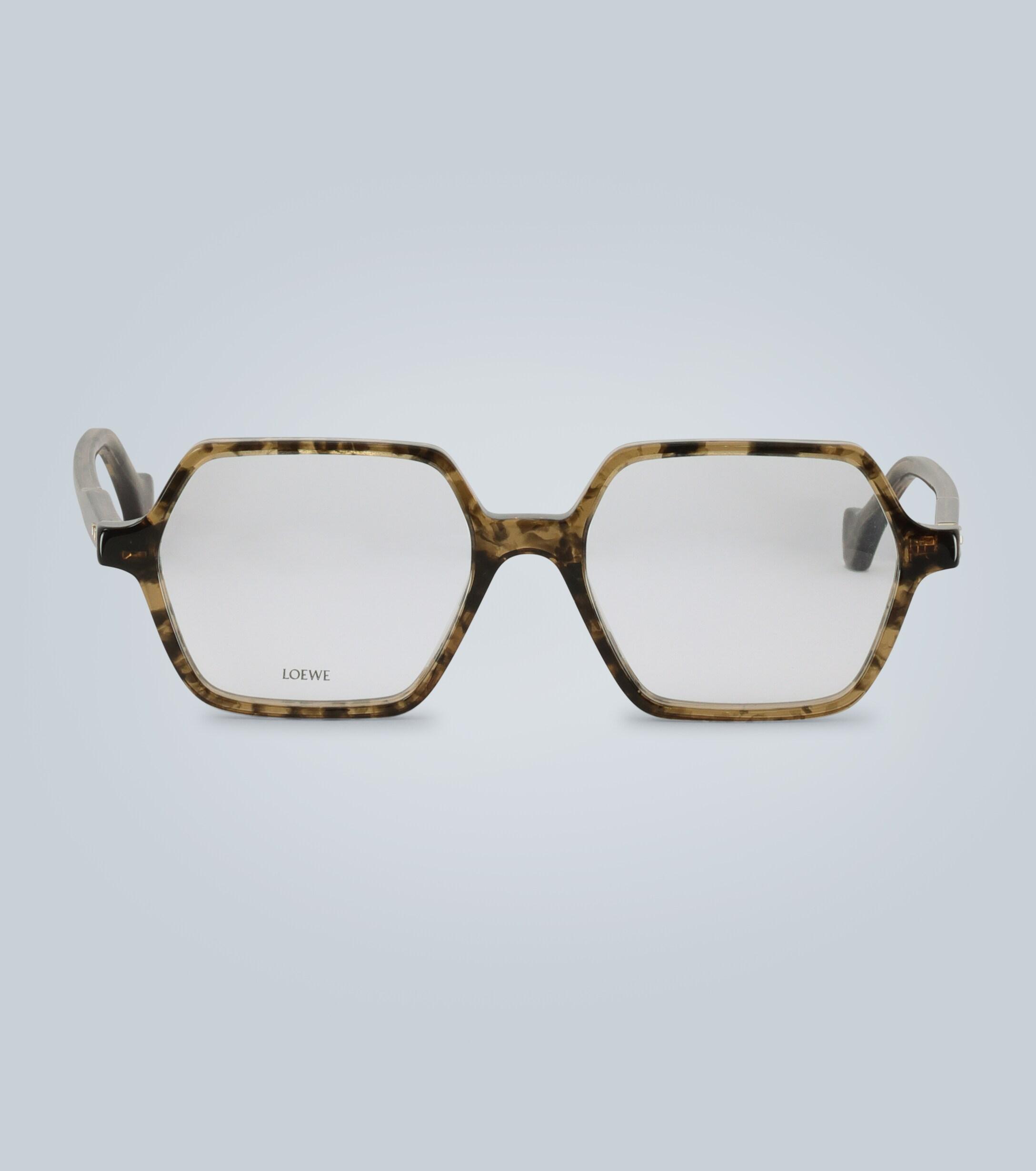 Loewe Sechseckige Brille mit Acetat in Braun für Herren | Lyst DE