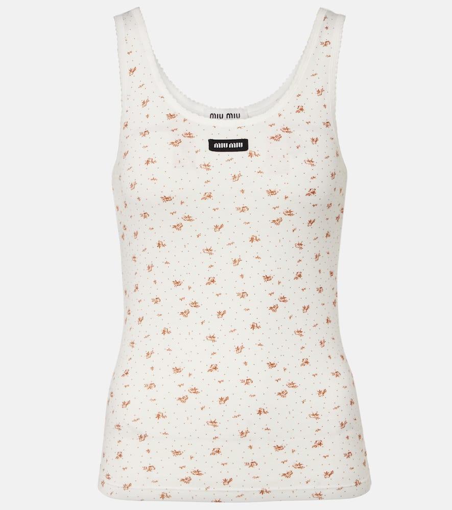 Miu Miu Sleeveless and tank tops for Women | Online Sale up to 34