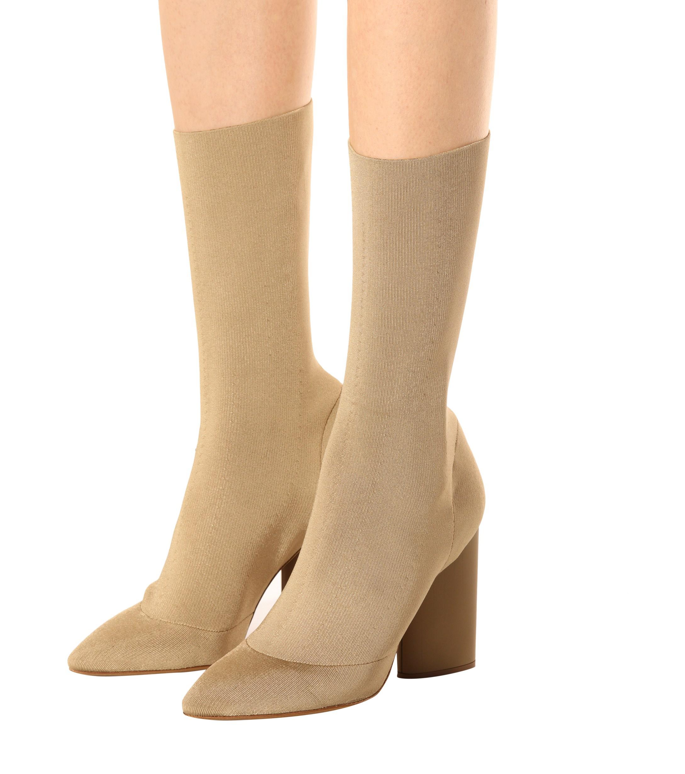 Yeezy Stretchknit Ankle Boots (season 4) in Beige (Natural) Lyst