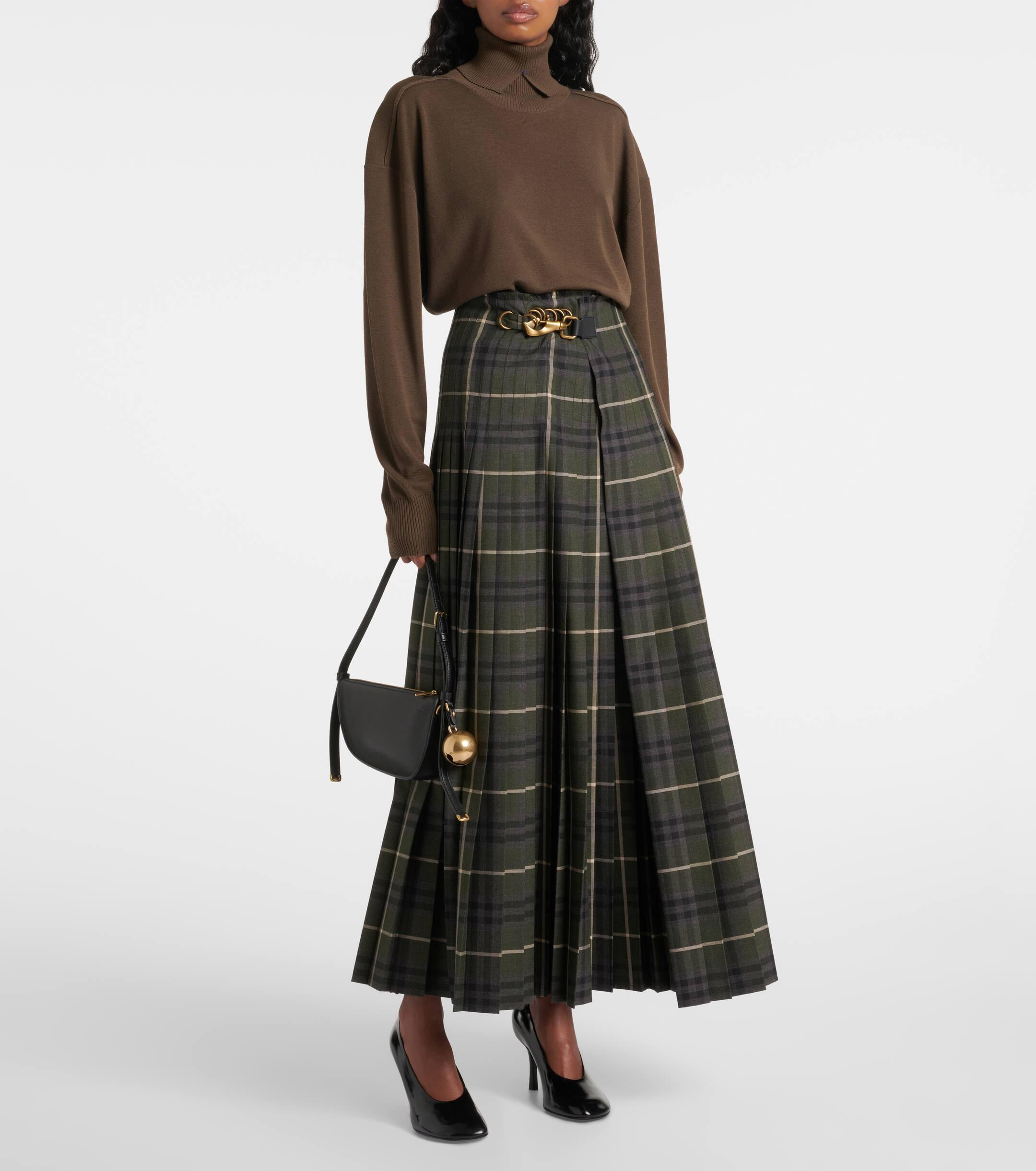 Jupe kilt burberry hot sale