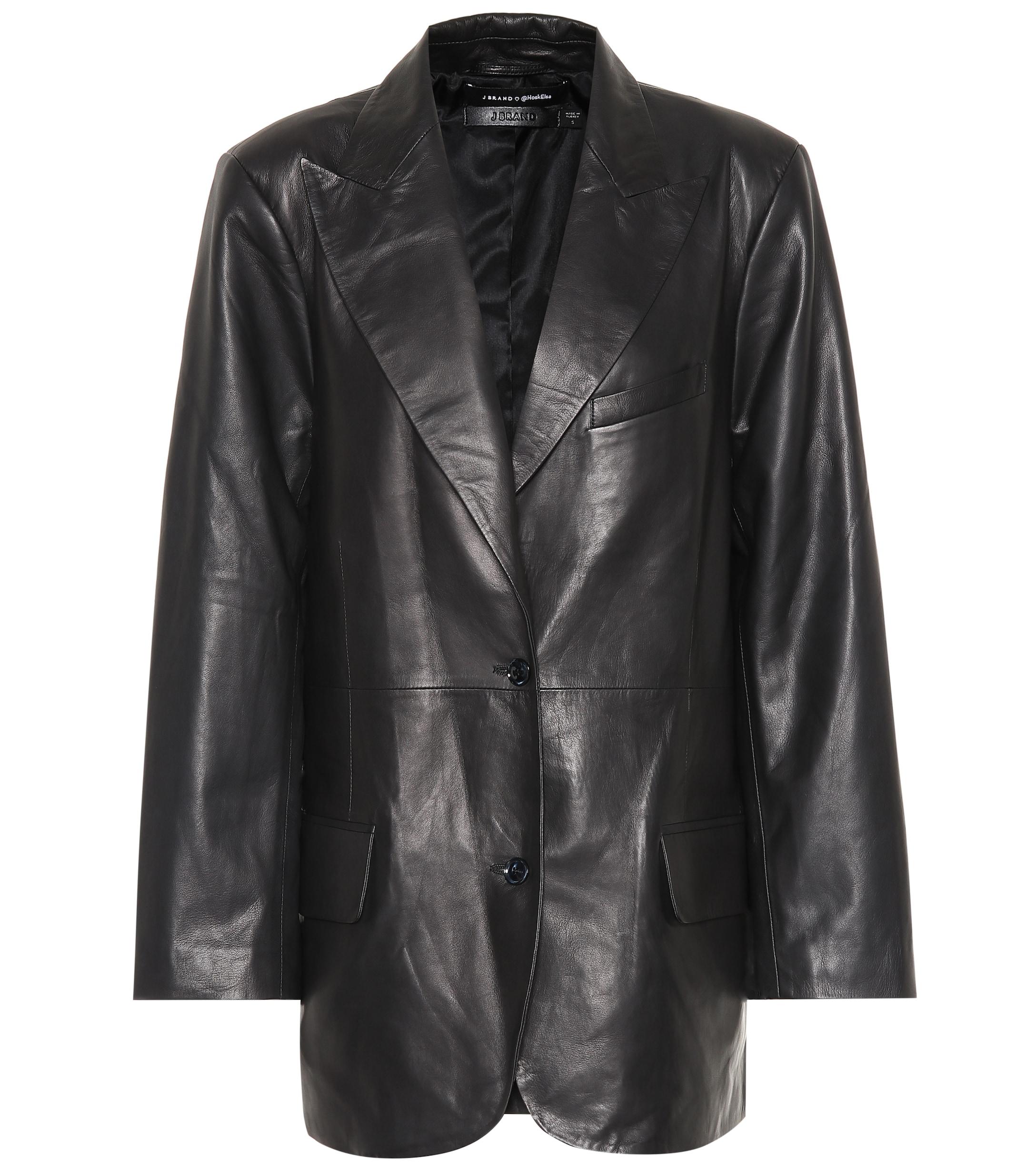 Elsa Hosk Birthday Leather Jacket 