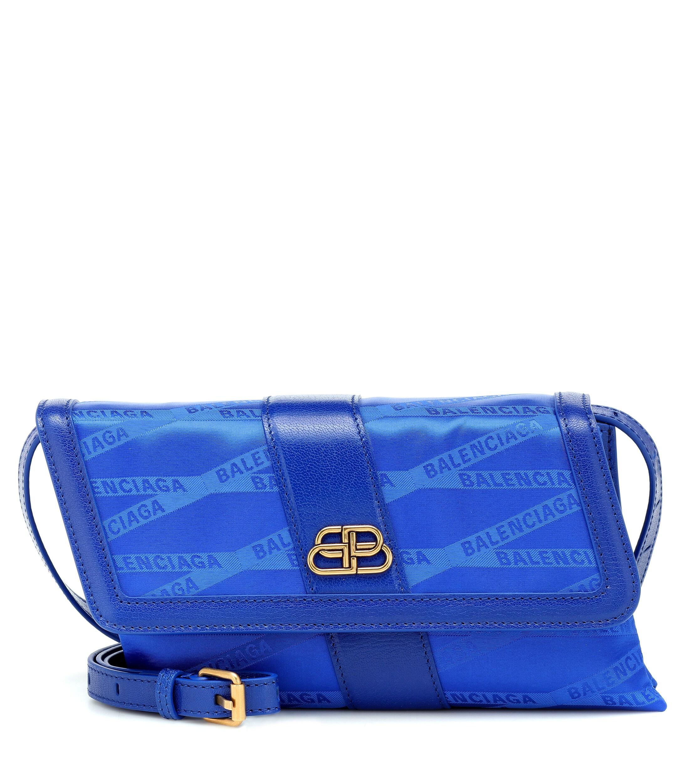 balenciaga blue purse