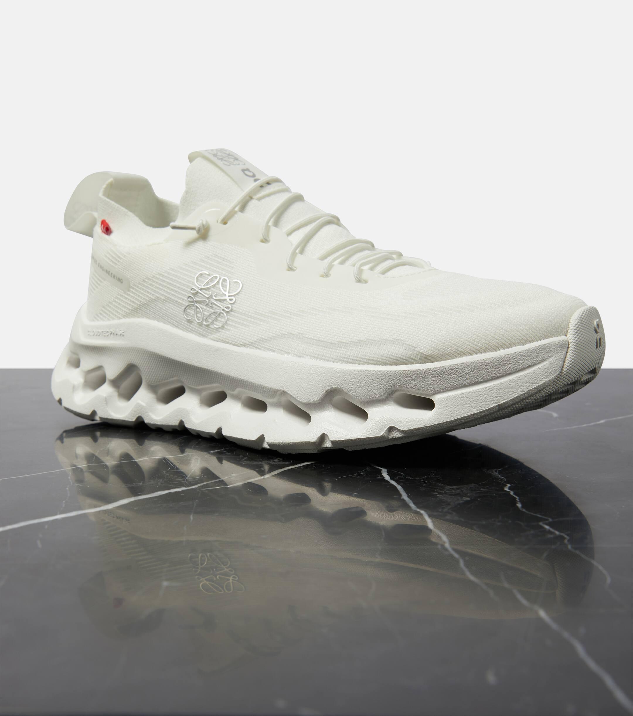 Loewe X On Cloudtilt Recycled-polyester Low-top Trainers in White