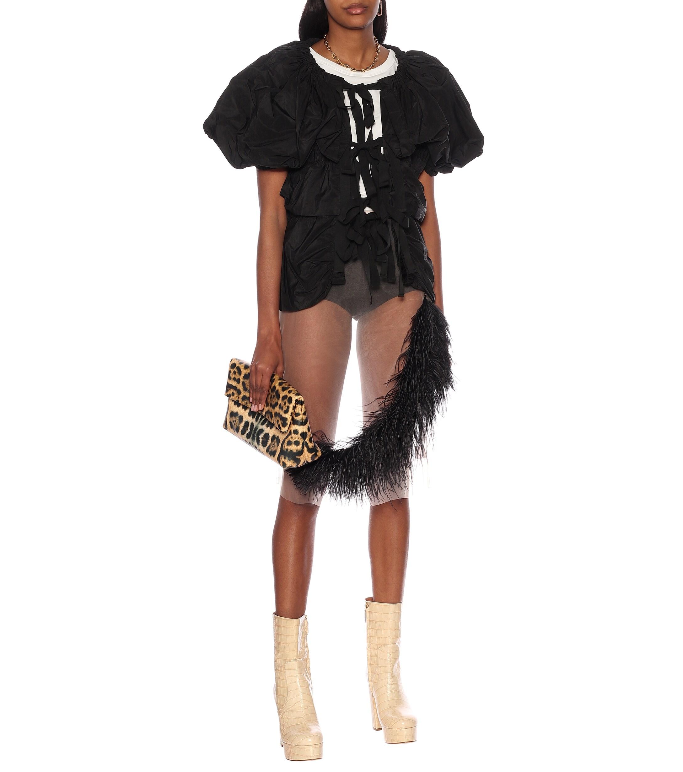 dries van noten tulle skirt