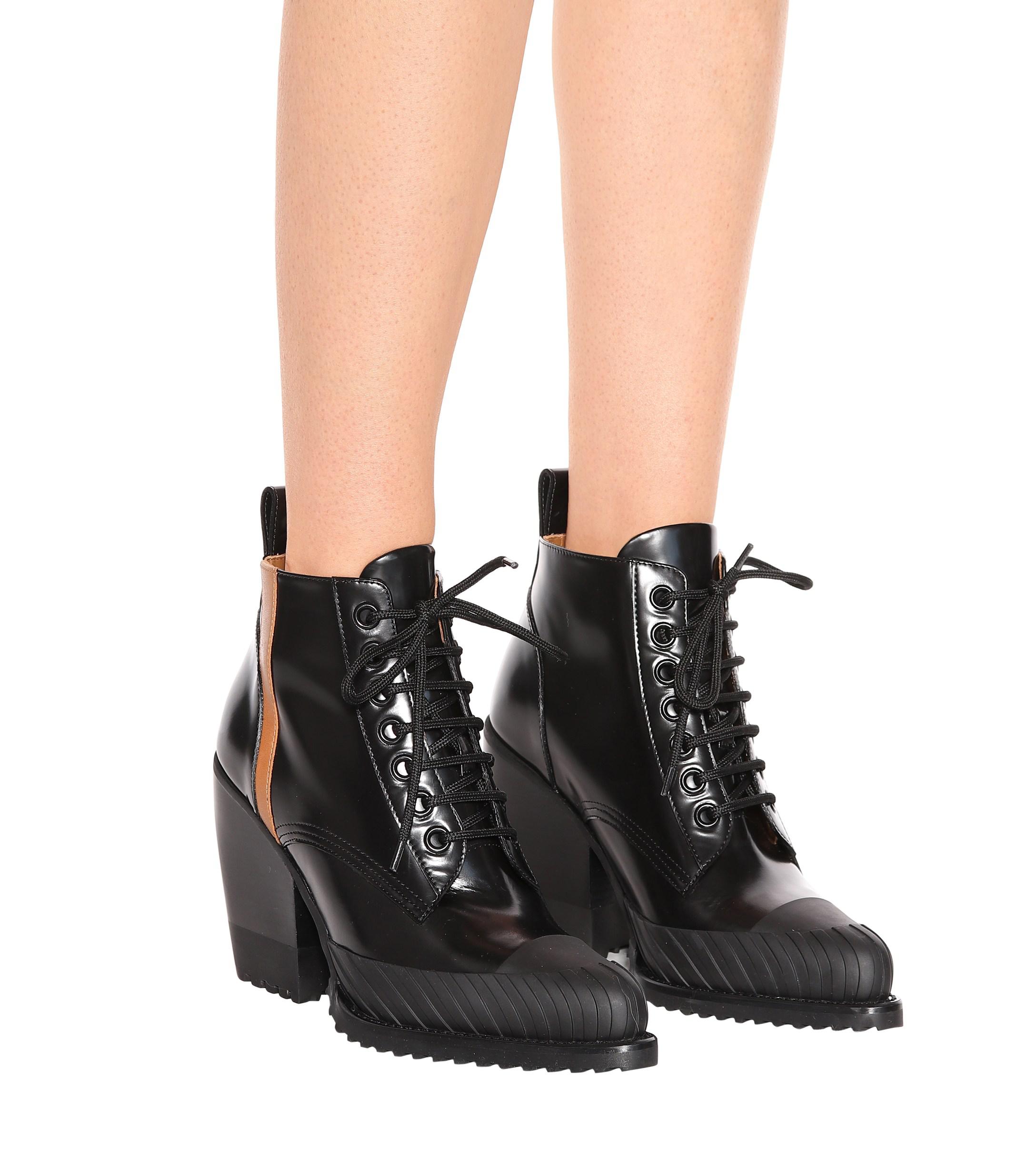 chloe combat boot