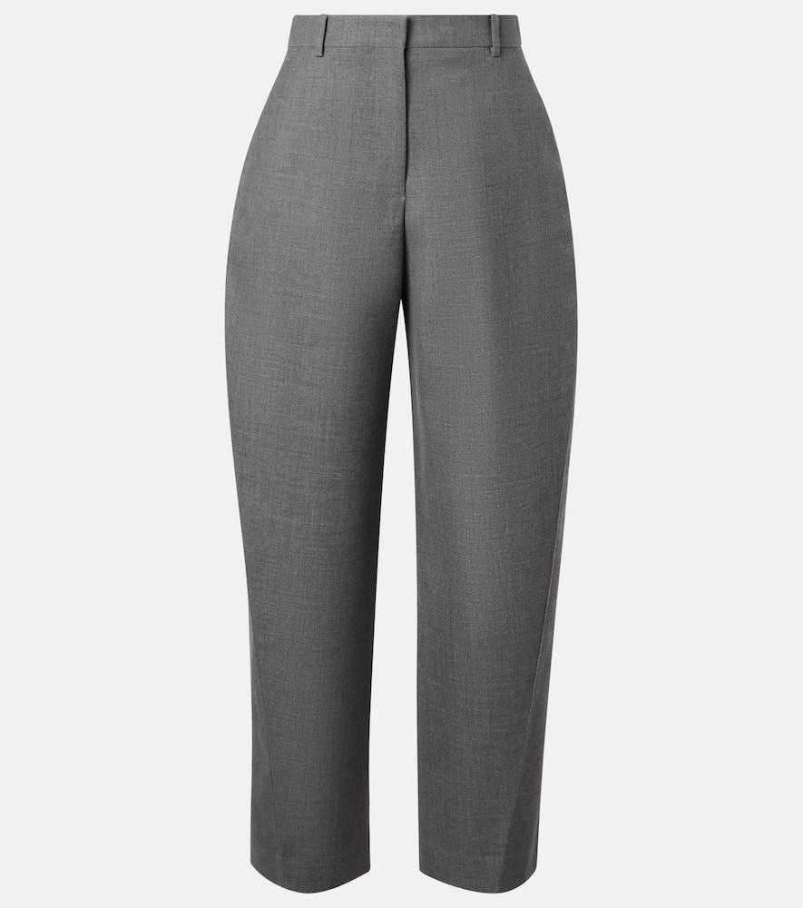 【送料&関税込】Givenchy Blue Wool Palazzo Pant Givenchy Wide-leg and palazzo pants for Women | Online Sale