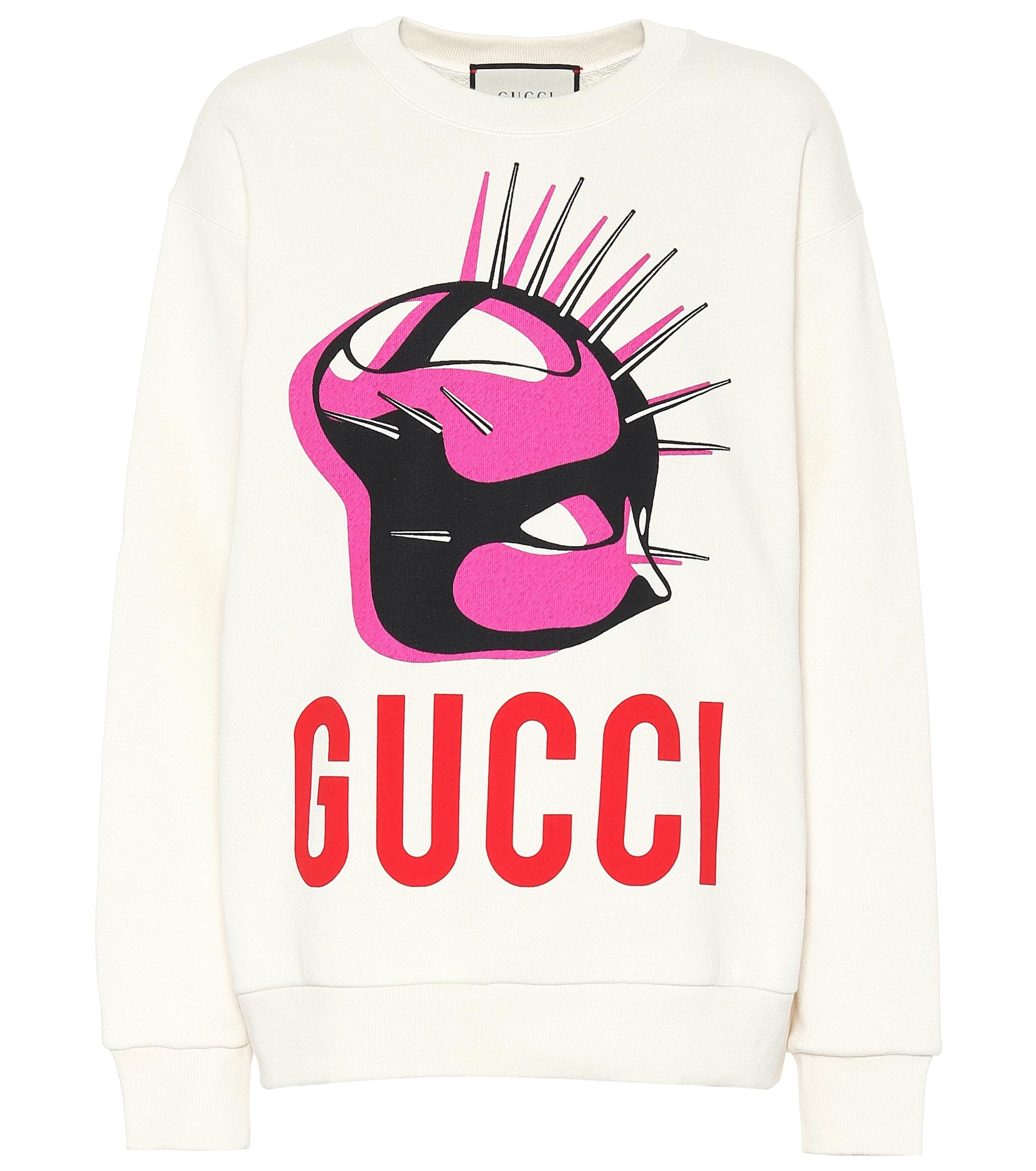 gucci white sweatshirt