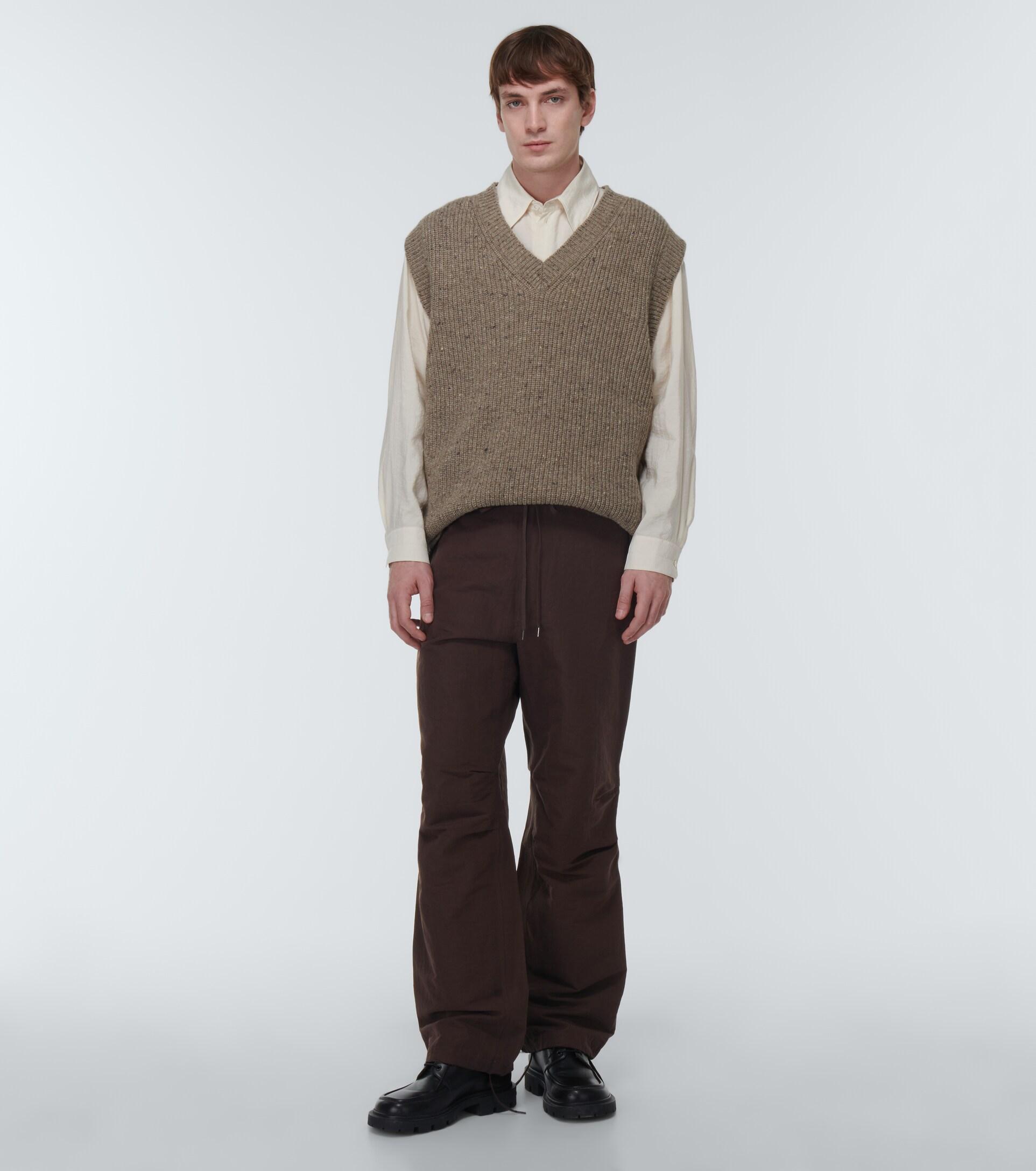 AURALEE Linen And Cotton Pants in Brown for Men | Lyst