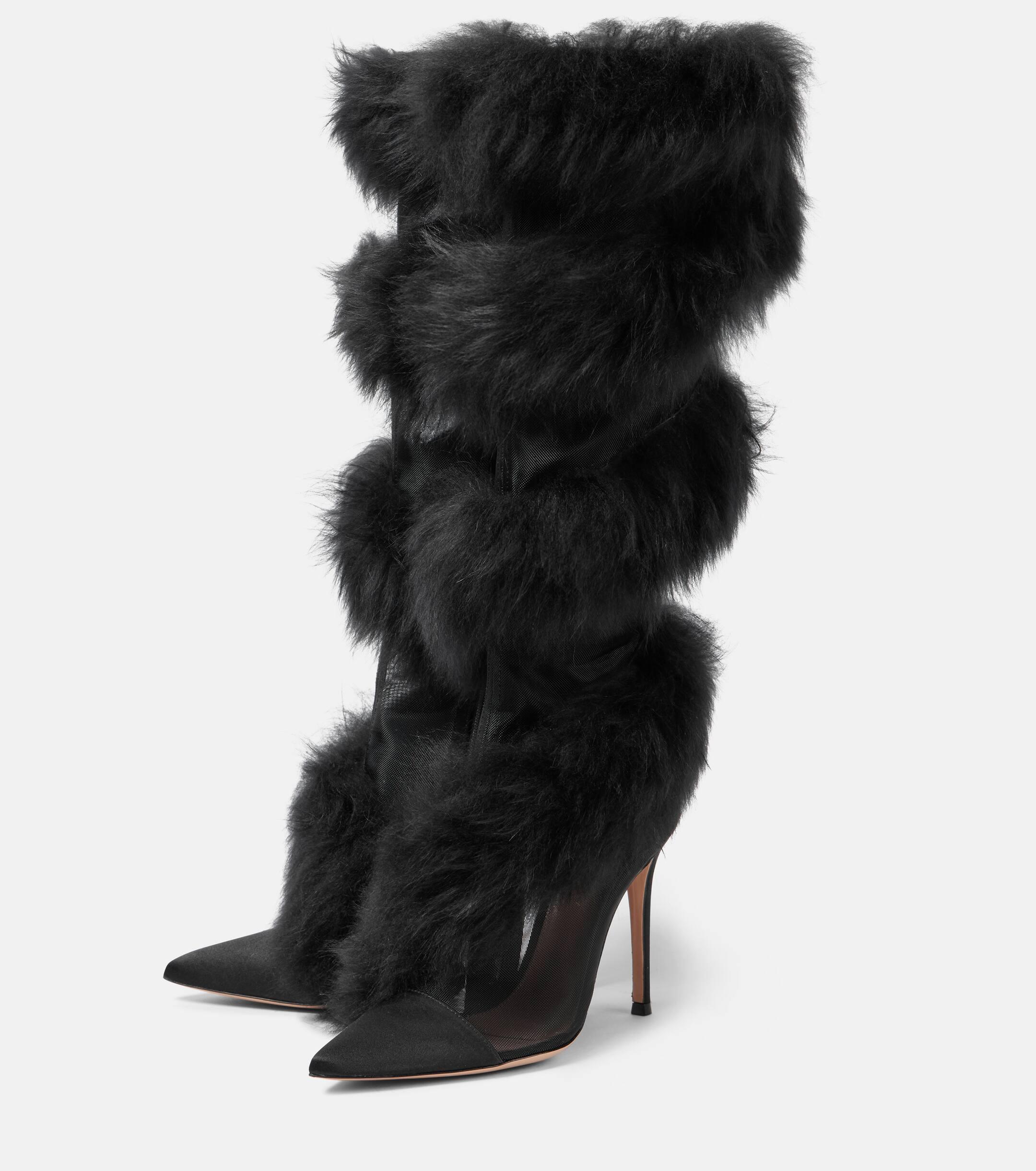 Gianvito rossi mesh boots hotsell
