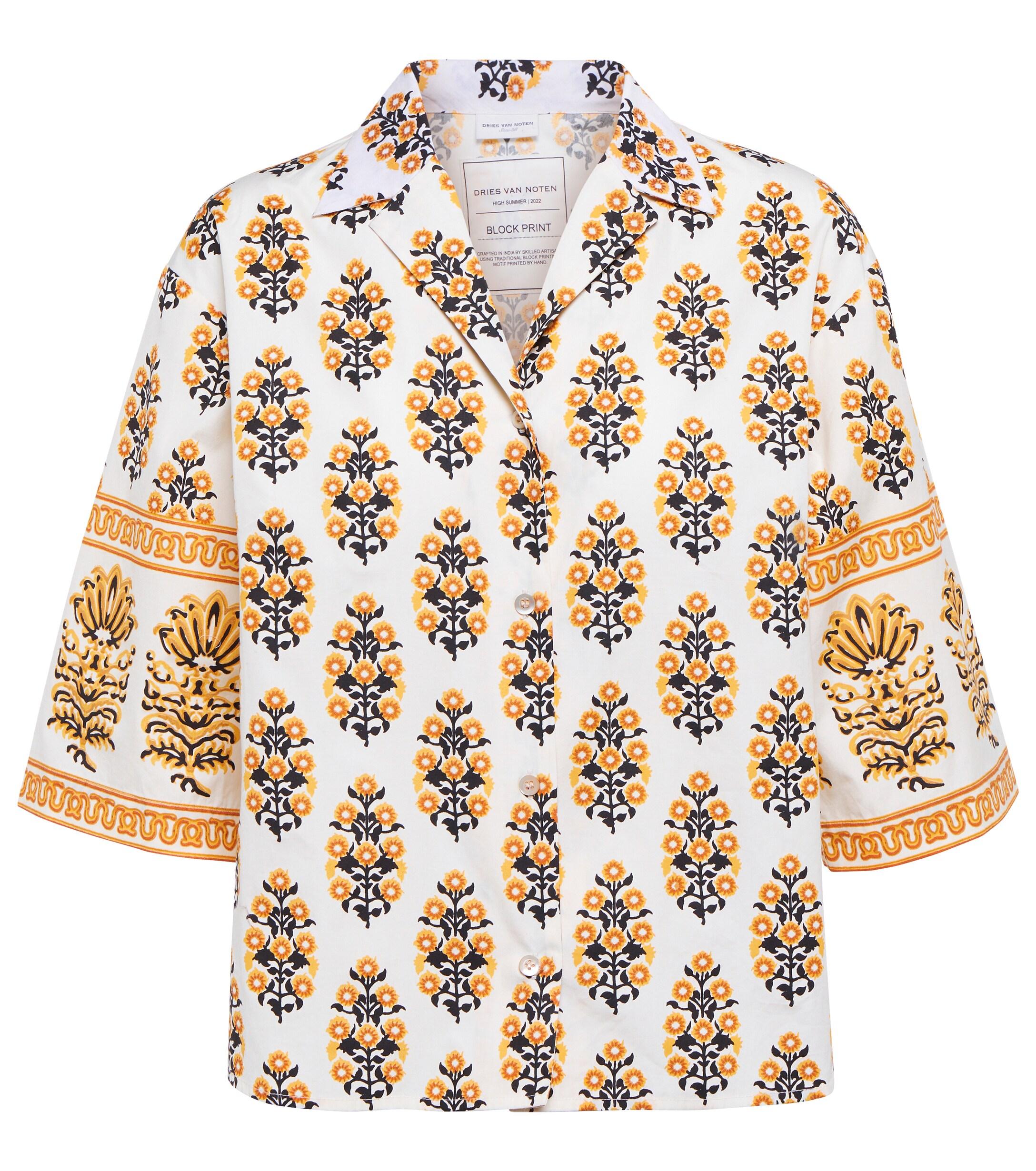 Outside Gaseous Ernest Shackleton Dries Van Noten Exclusive To Mytheresa – Printed Cotton Shirt | Lyst
