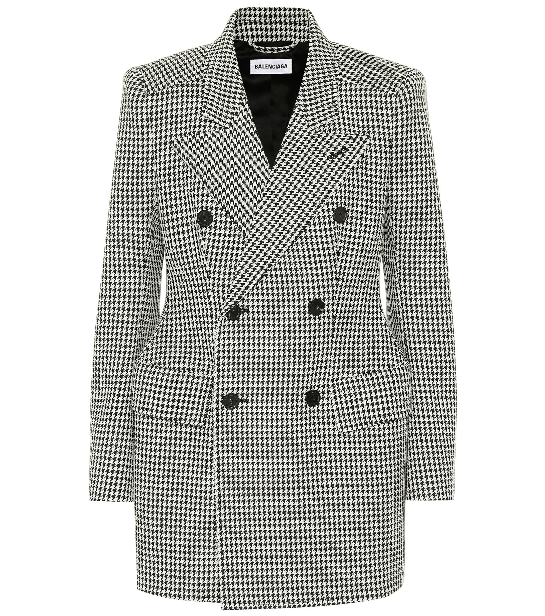 balenciaga hourglass blazer