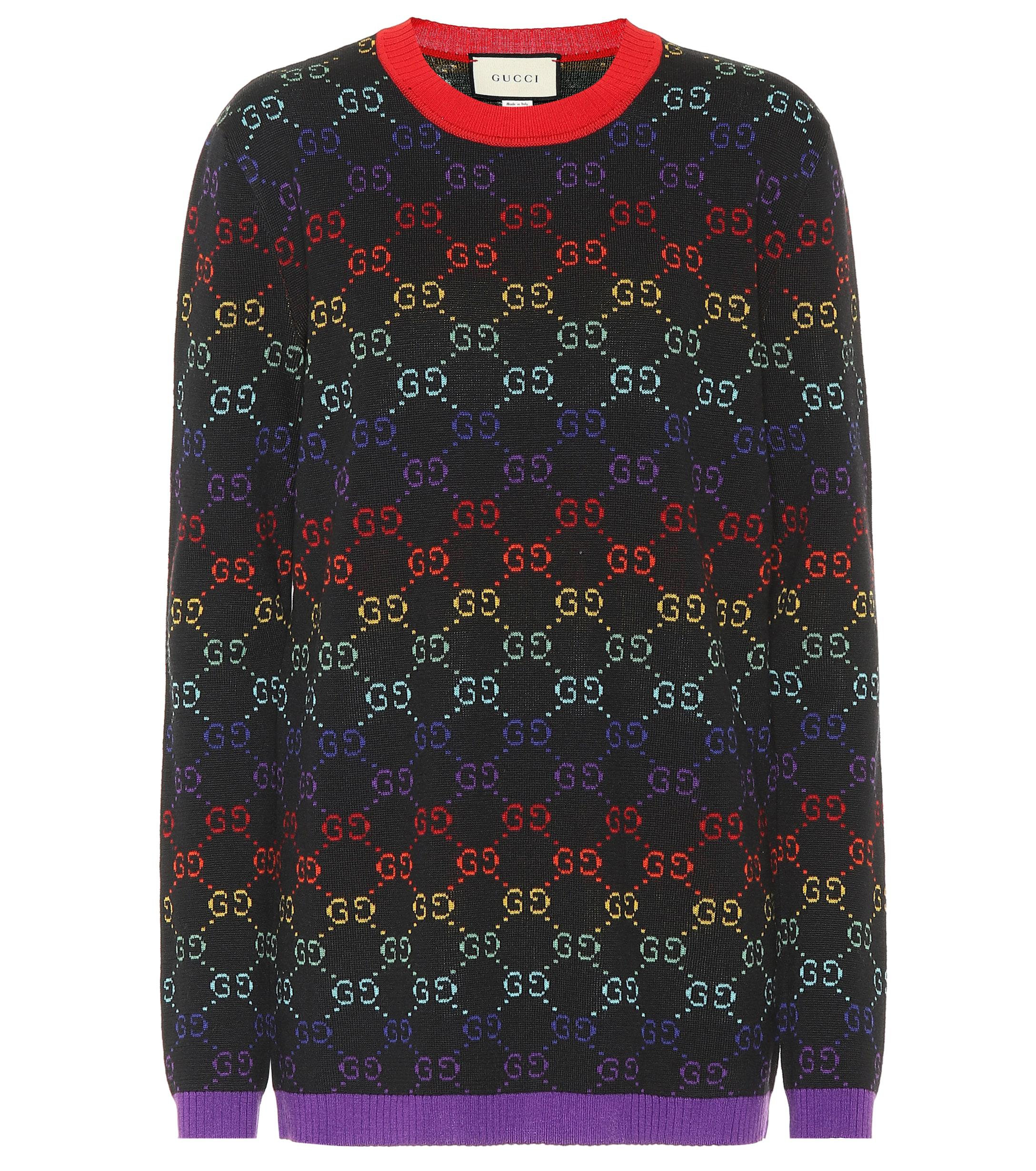 gucci multicolor sweater