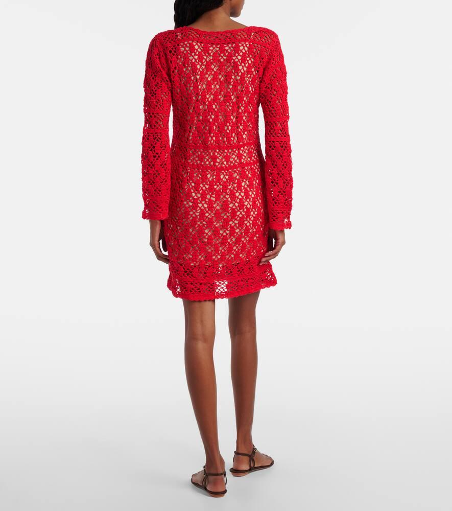 【Anna Kosturova】 Savannah crochet maxiドレス Crochet Savannah Maxi Caftan - Gold - annakosturova