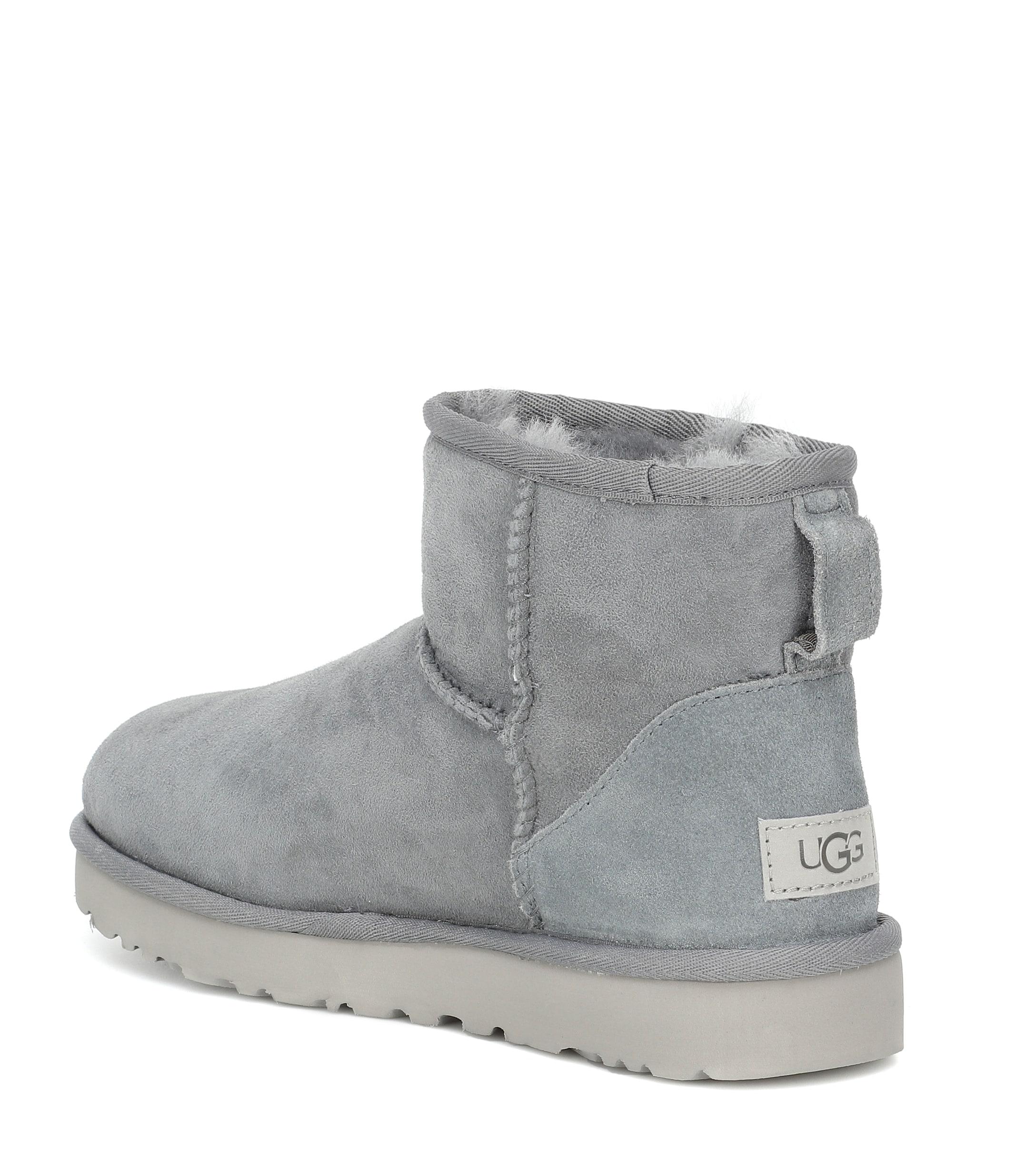 UGG Suede Classic Mini Ii in Grey Suede (Gray) - Save 69% | Lyst